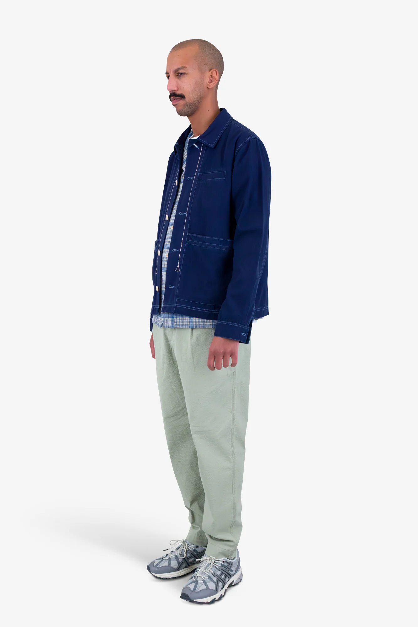 Anniversary Jacket - Deep Indigo Slub - Image 3