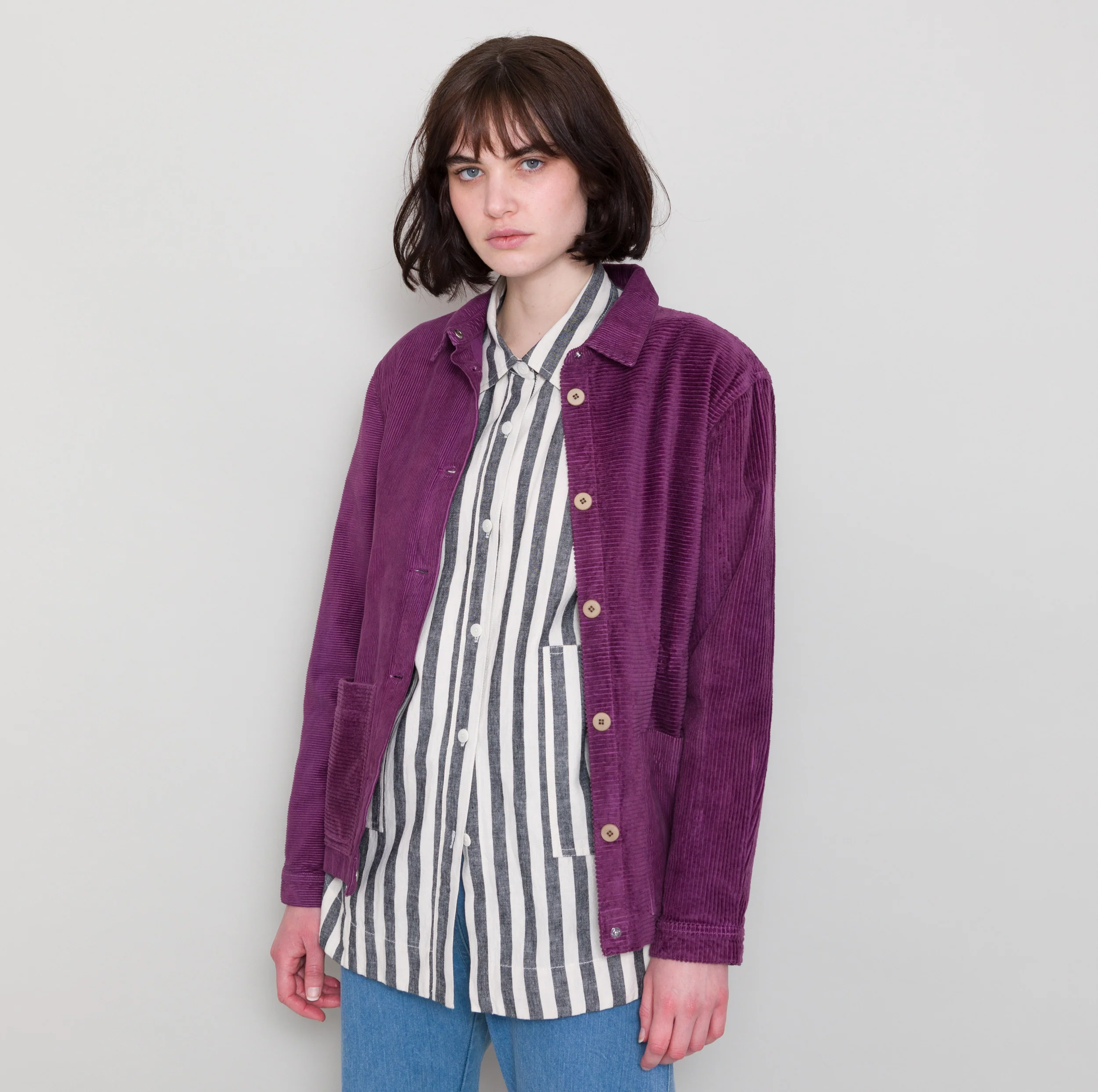 Assembly Jacket - Directional Wine Cord - Image 5