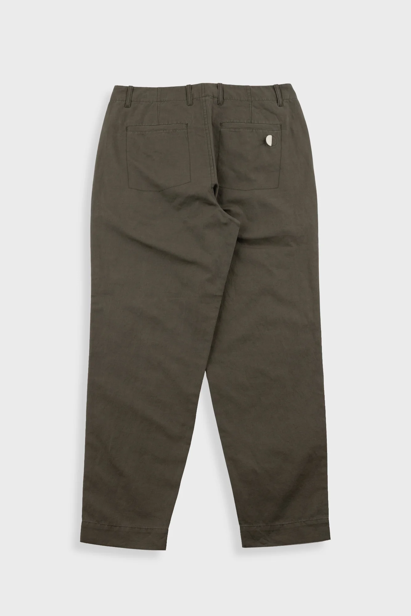 Assembly Pant - Dark Olive Slub Linen - Image 3