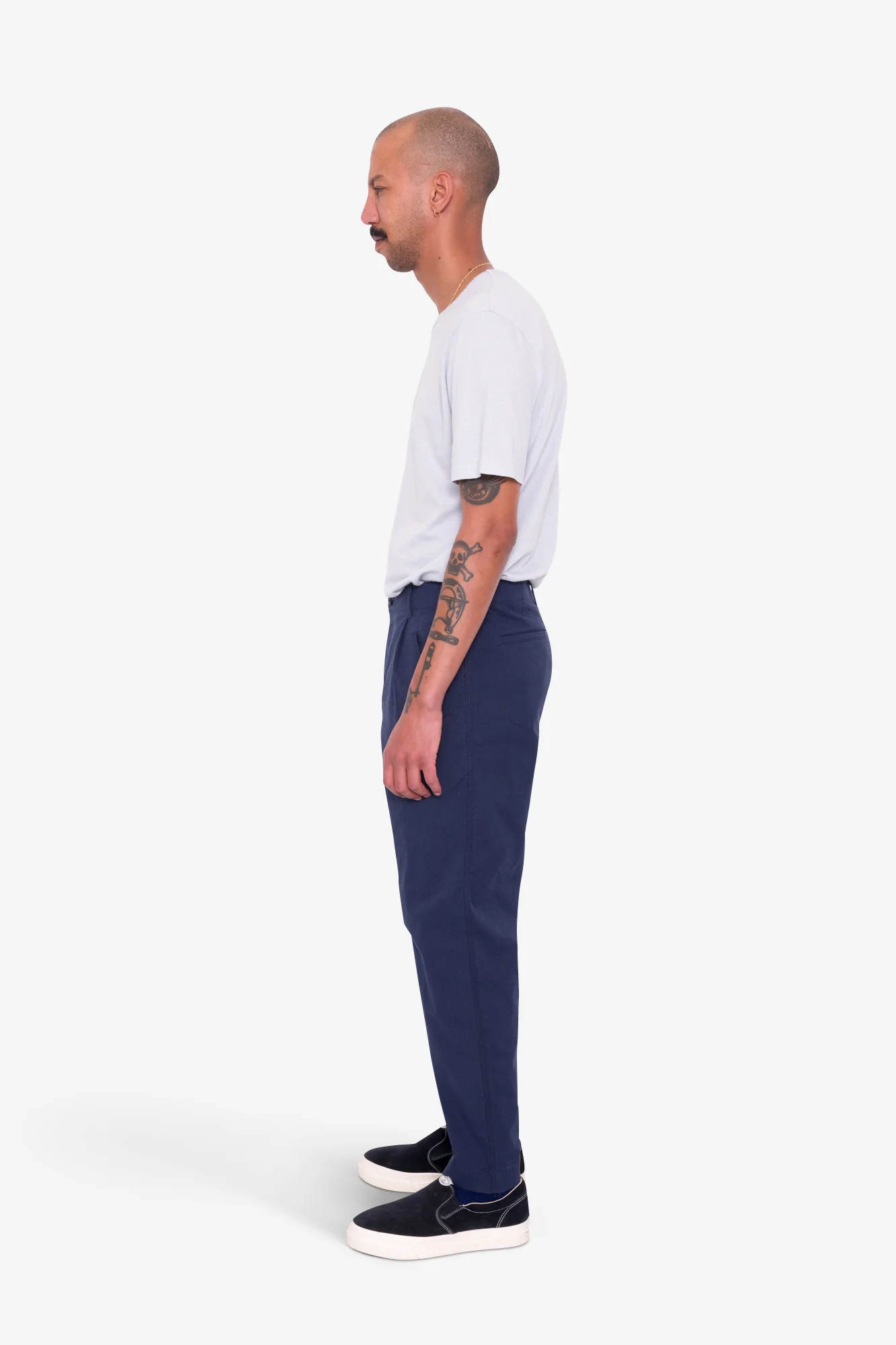Assembly Pant - Navy Seersucker - Image 4