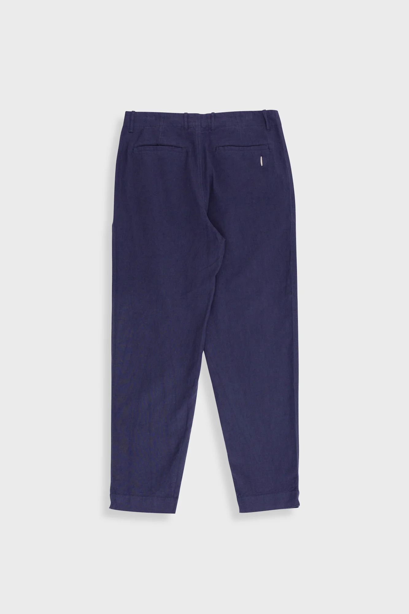 Assembly Pant - Soft Navy Cotton Linen - Image 9