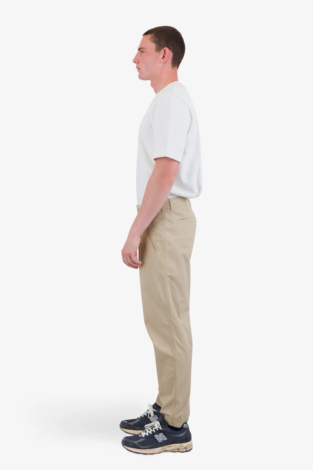 Assembly Pant - Stone Mini Stripe - Image 4