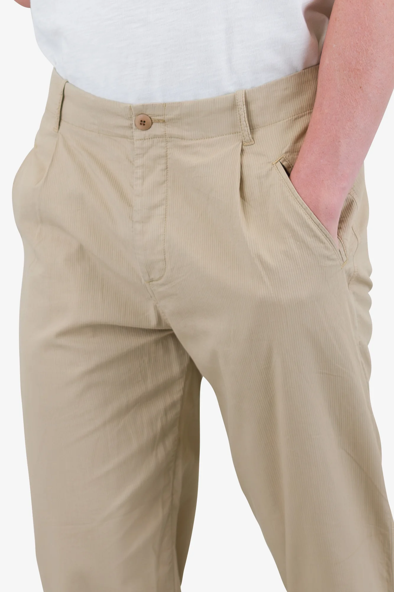 Assembly Pant - Stone Mini Stripe - Image 7