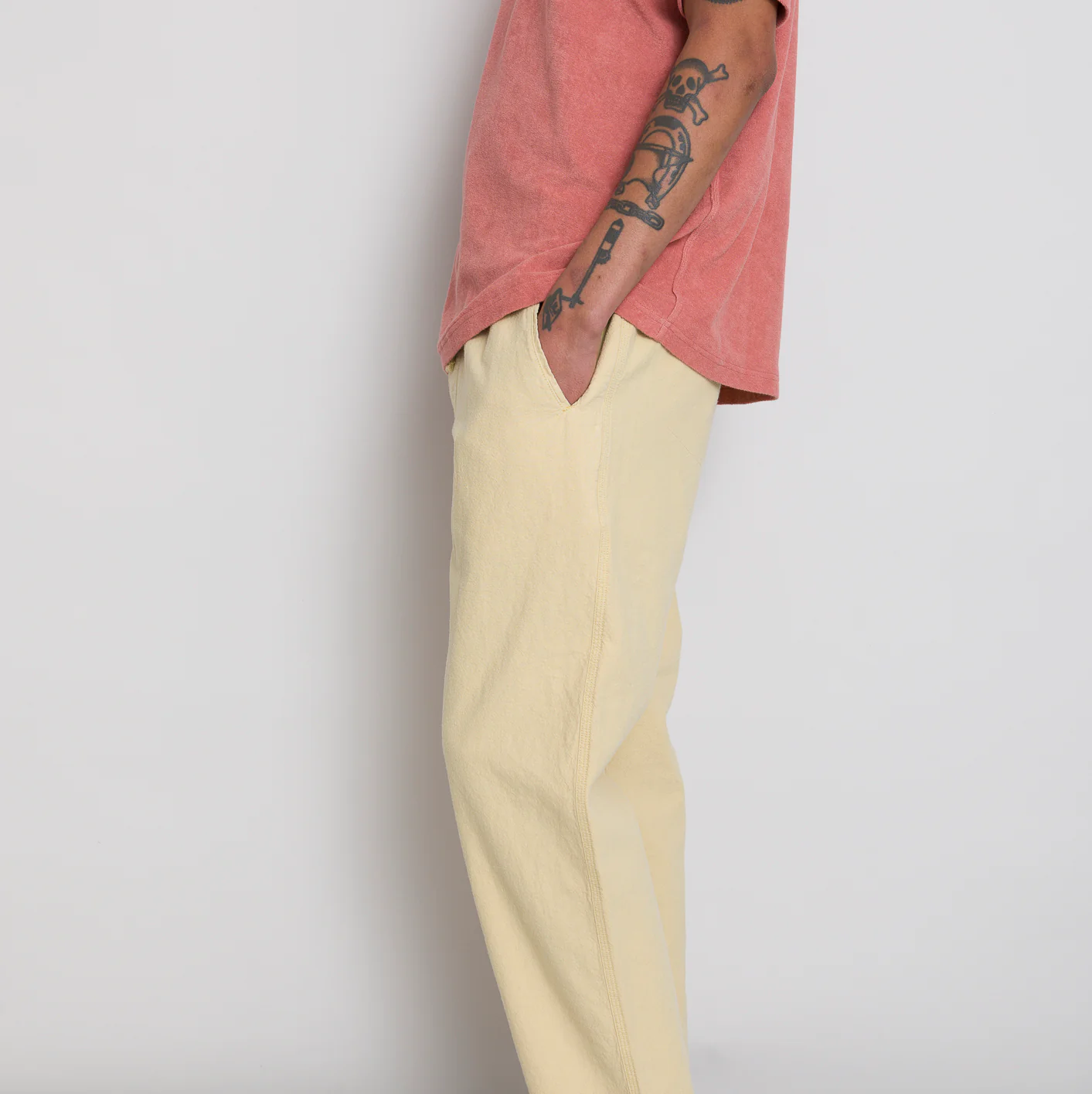 Assembly Pant - Wheat Linen - Image 2