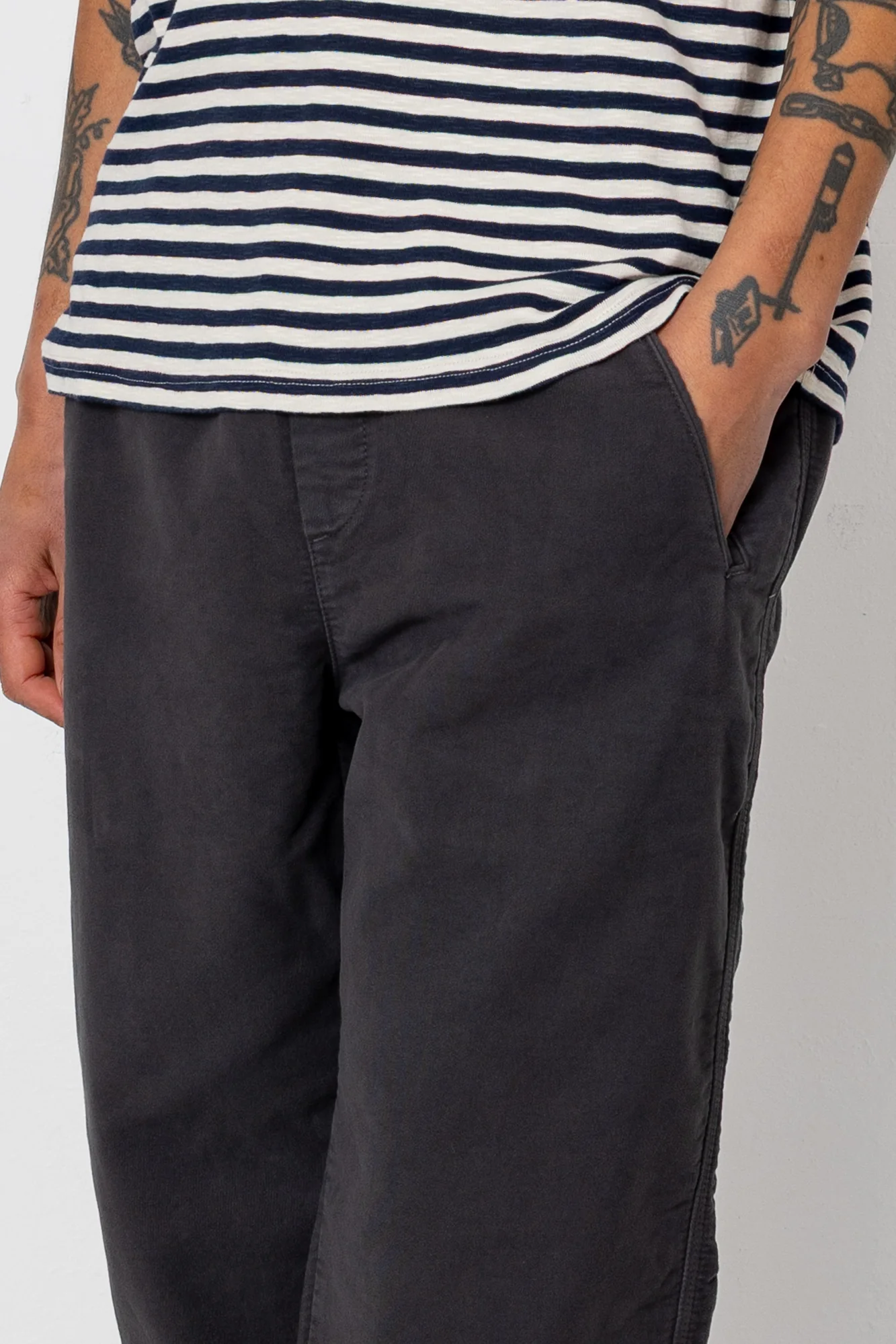 Assembly Pant - Charcoal Moleskin - Image 5