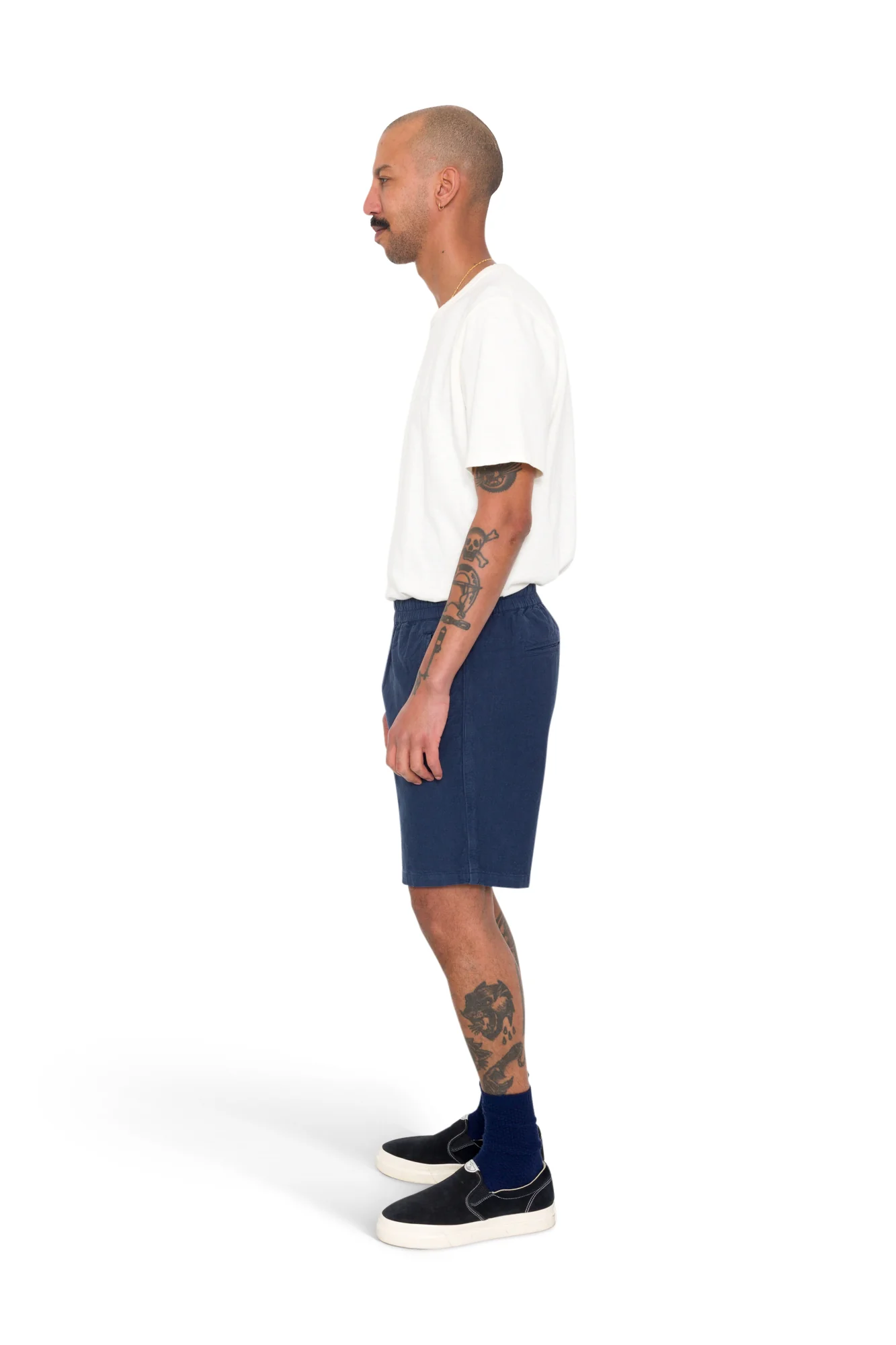 Assembly Short - Soft Navy Linen - Image 4
