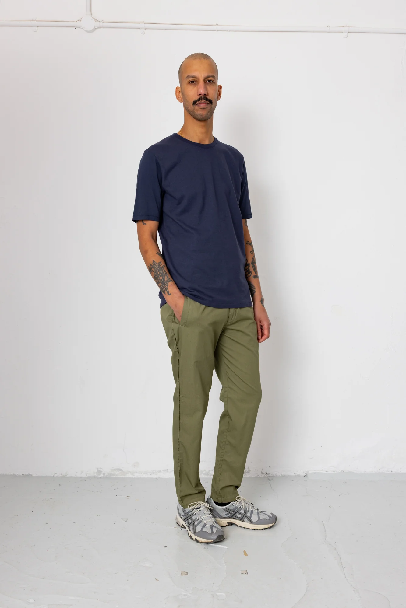 Assembly T-Shirt - Navy - Image 7