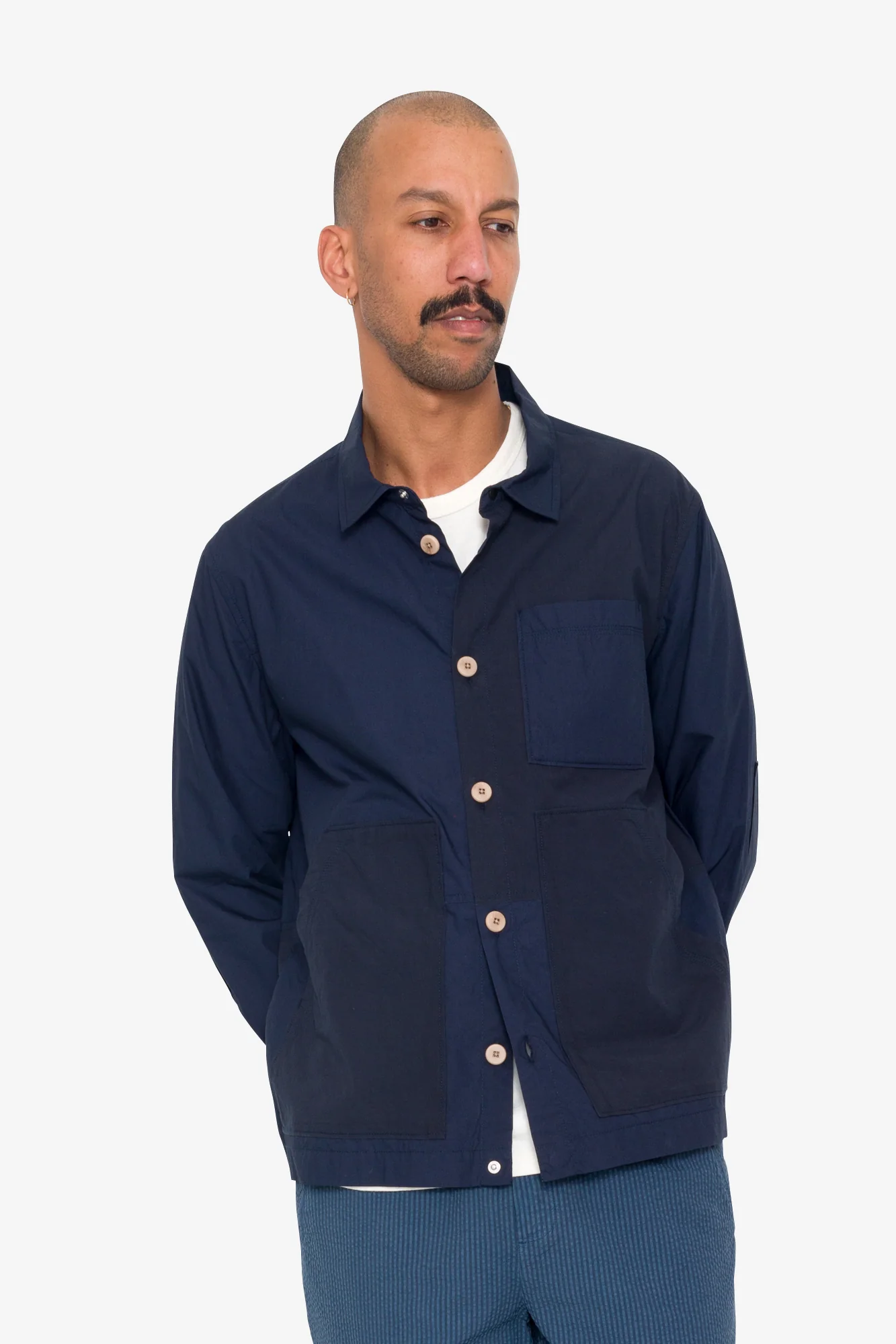 Assembly Worker Jacket - Dark Navy - Image 7