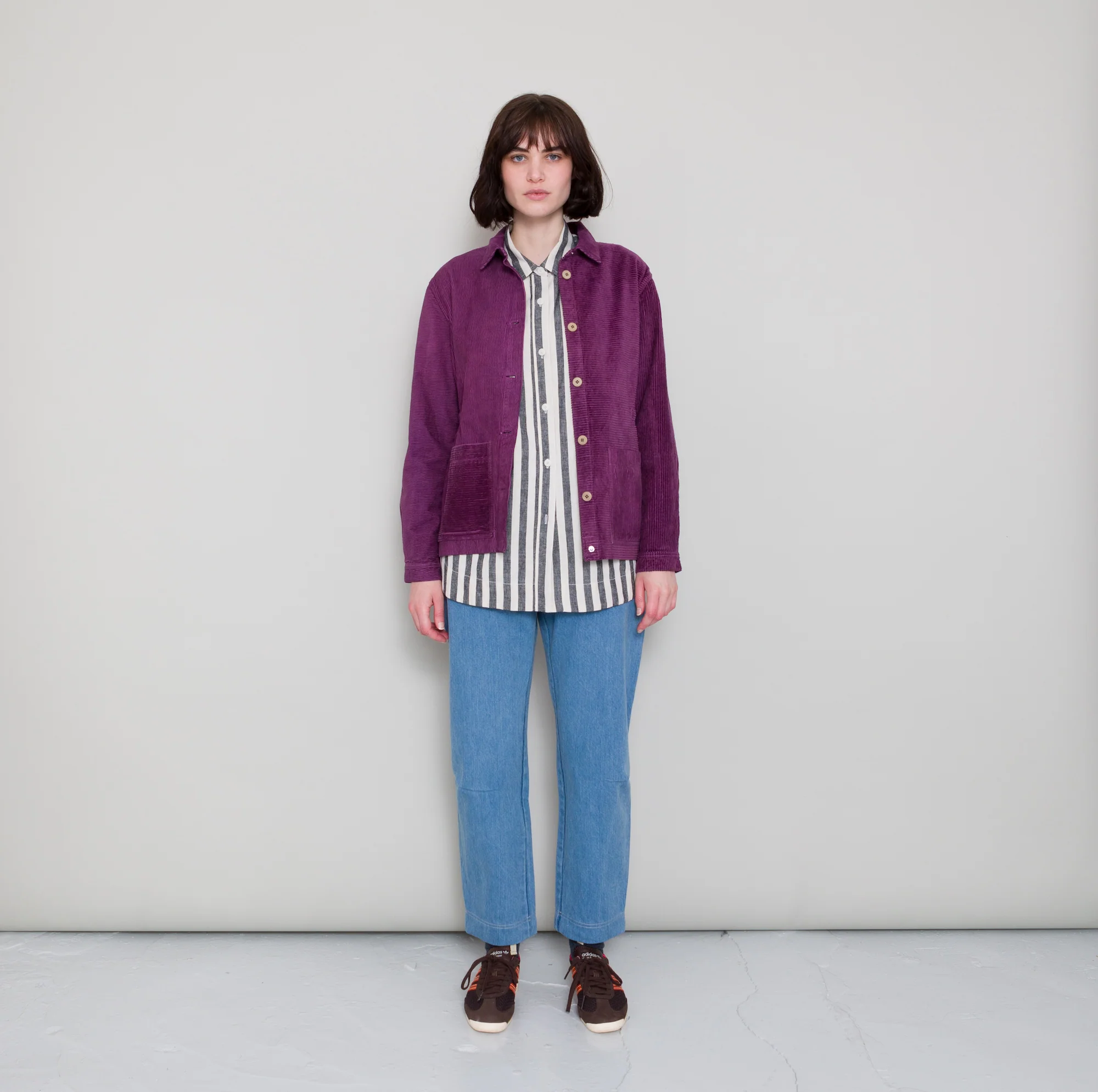 Barrel Trousers - Bleached Denim AW24 - Image 3