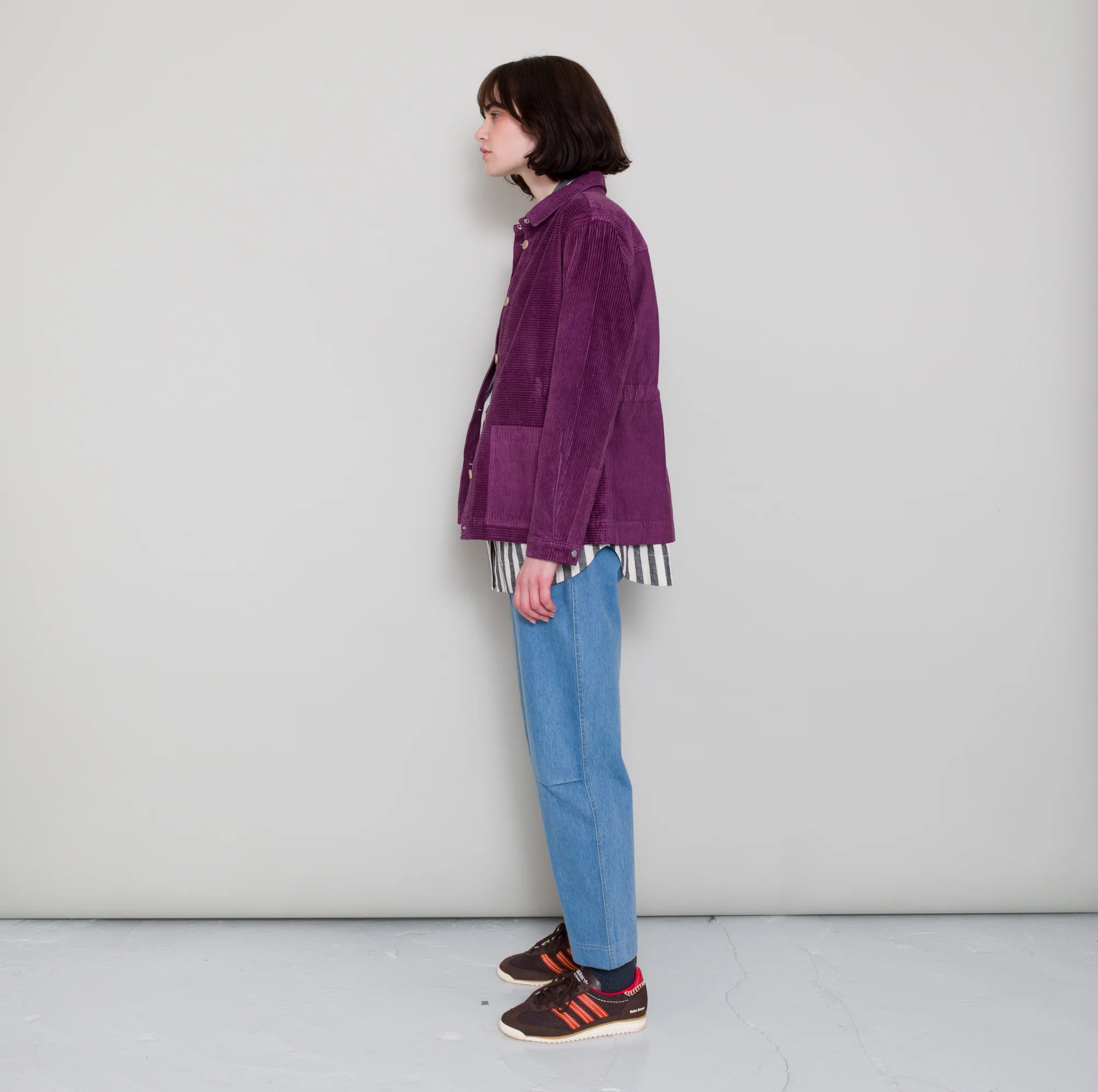 Barrel Trousers - Bleached Denim AW24 - Image 5