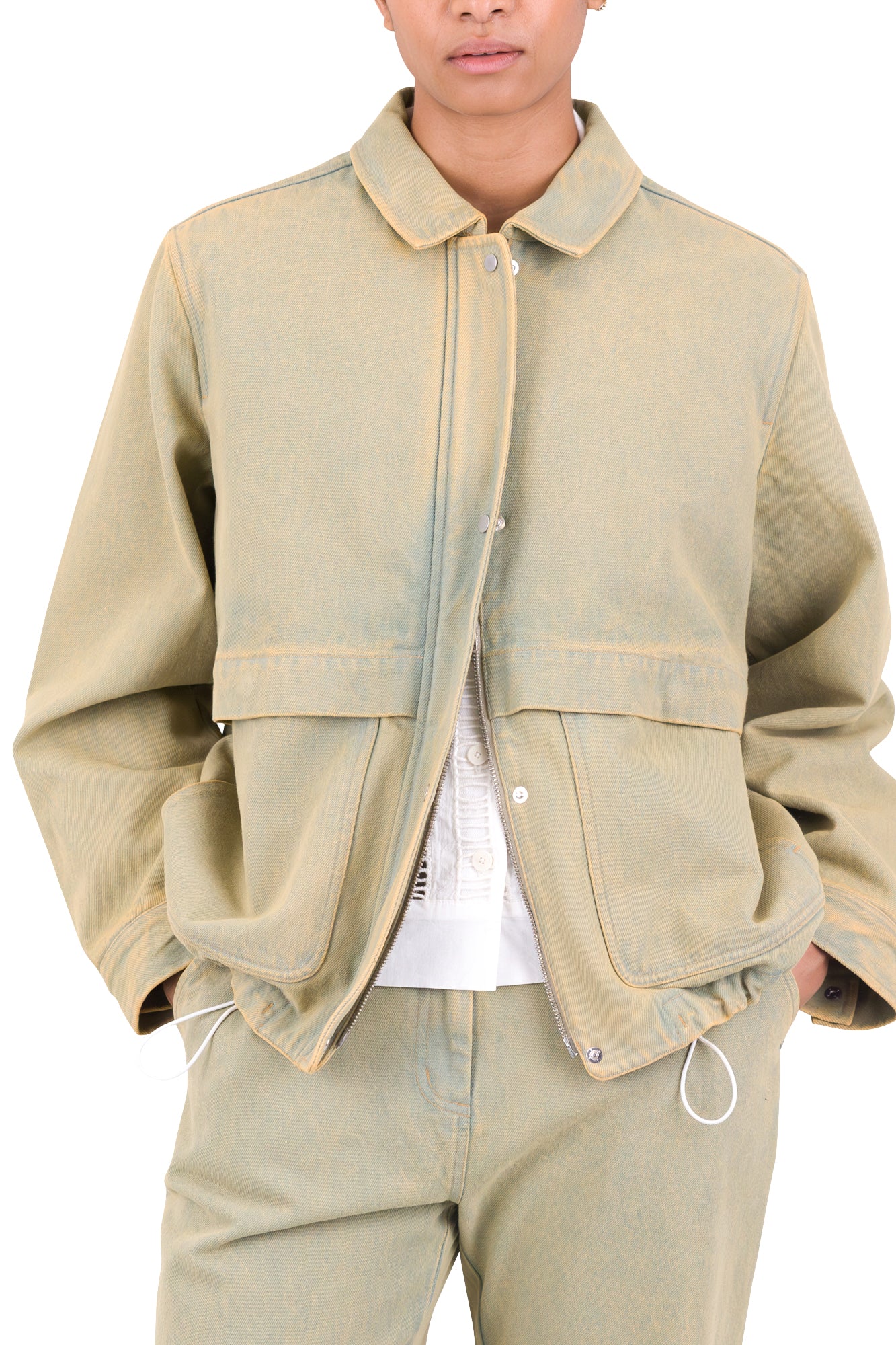 Blouson - Bleached Denim - Image 7