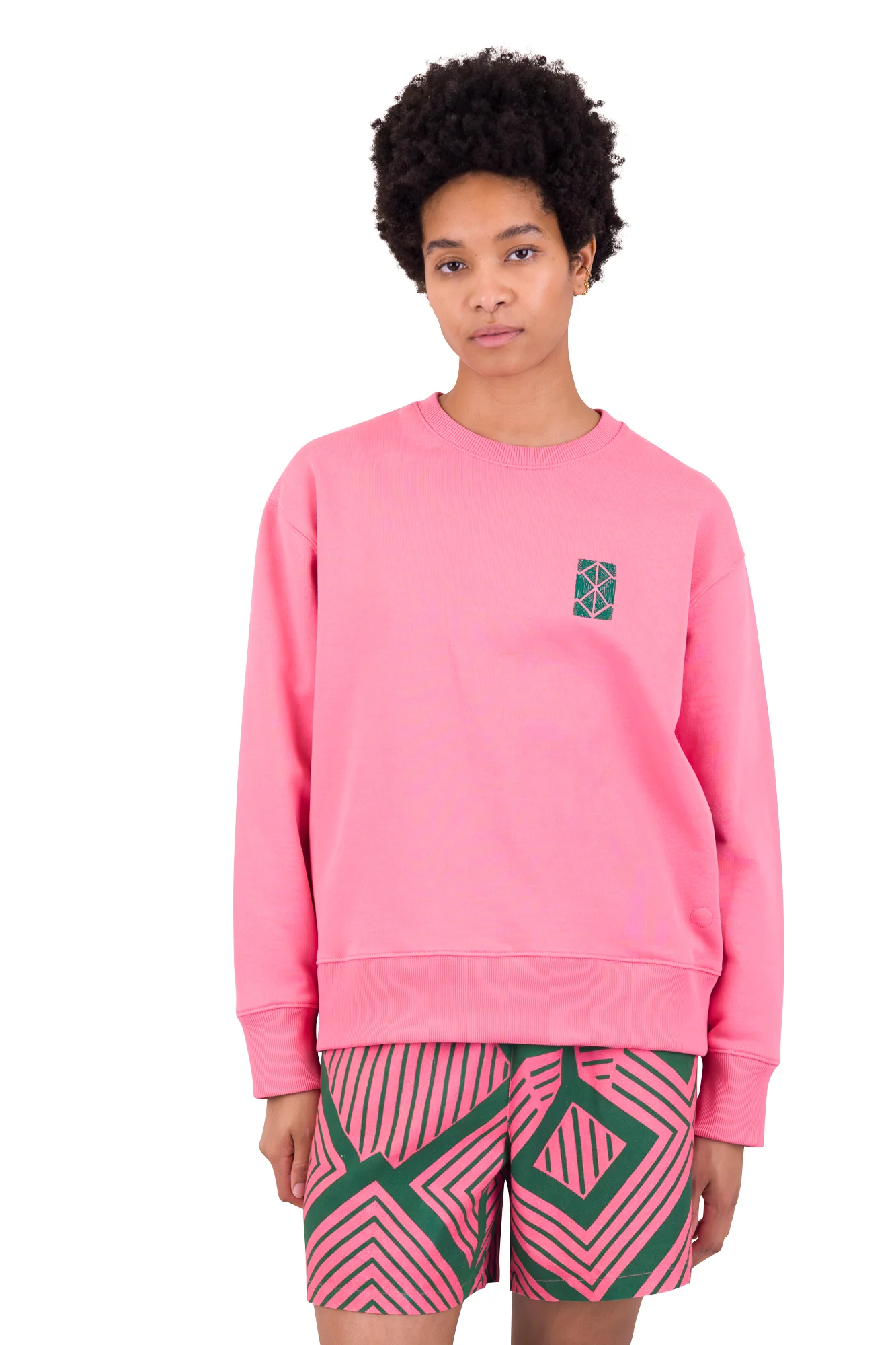 Boxy Sweat - Coral - Image 8