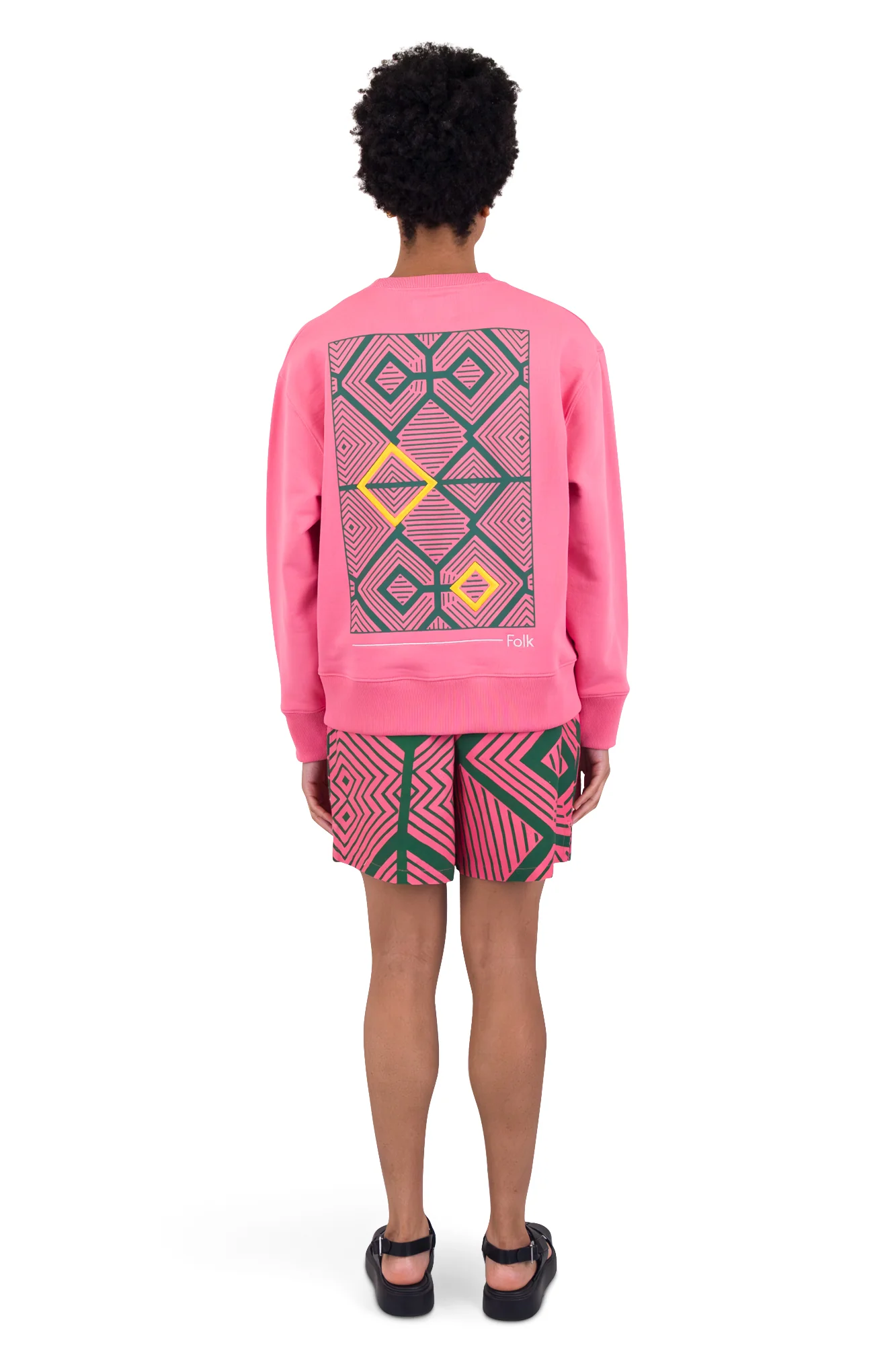 Boxy Sweat - Coral - Image 9