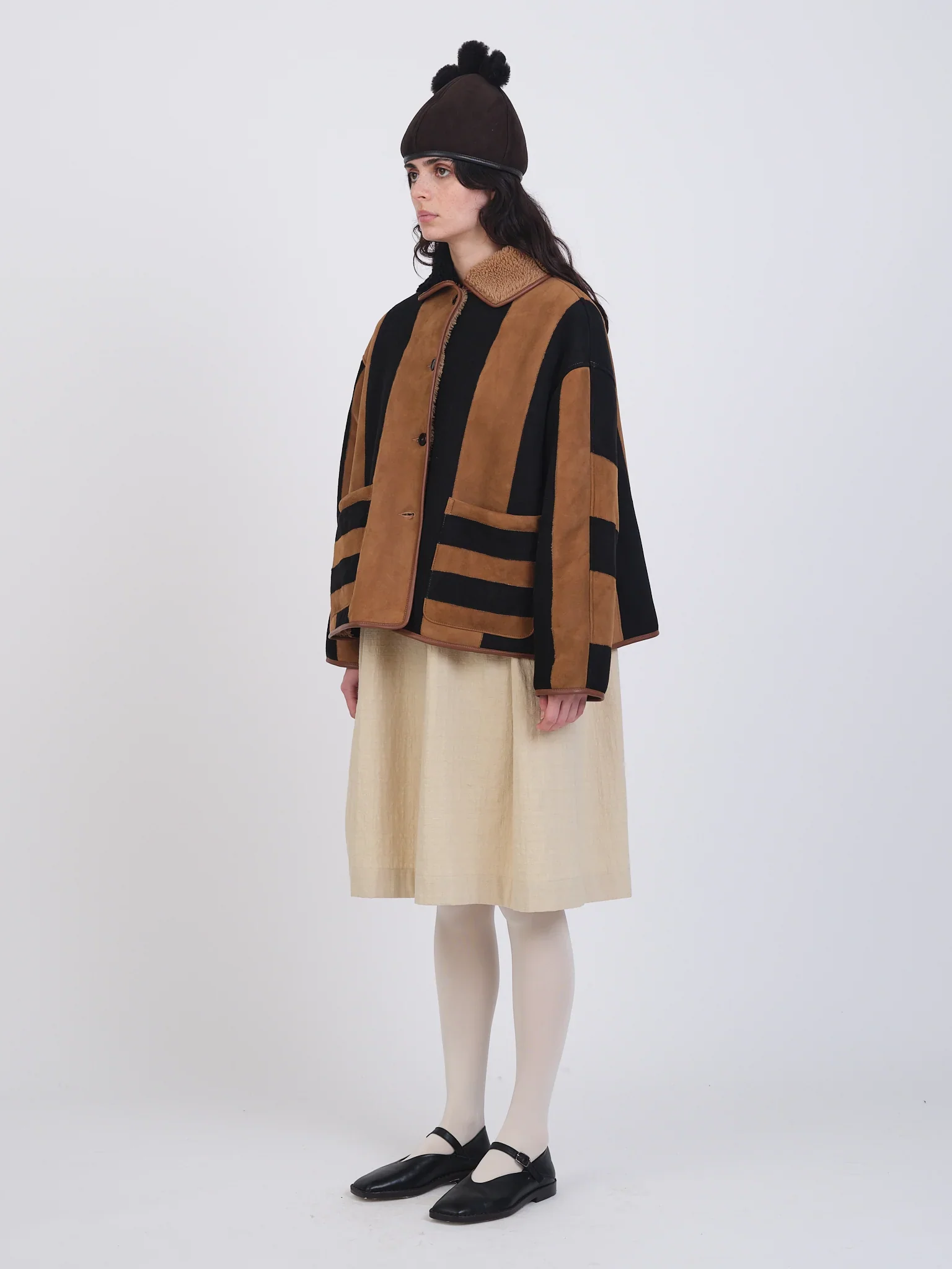 Cawley | Suede Stripe Avis Jacket - Image 3