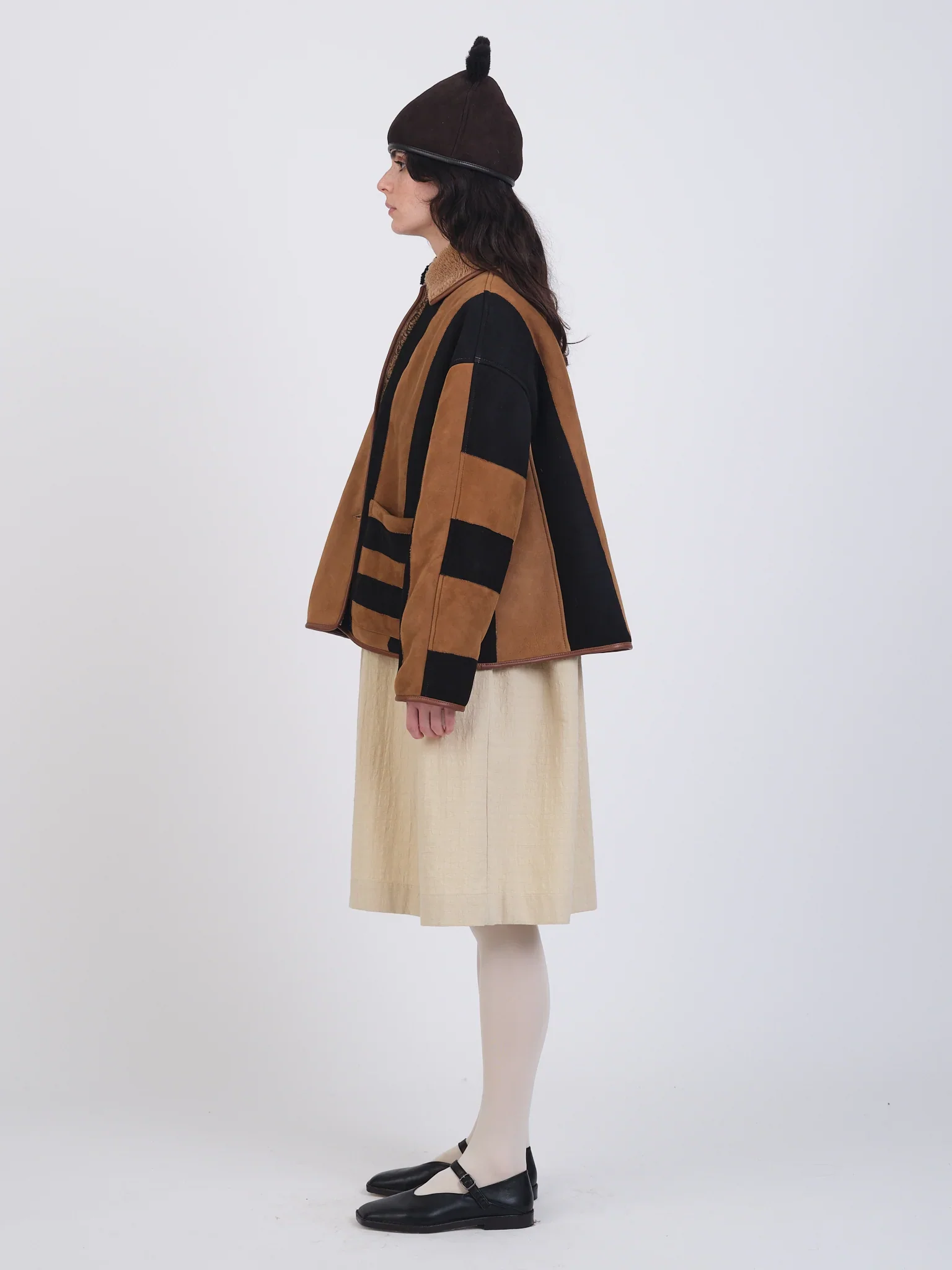 Cawley | Suede Stripe Avis Jacket - Image 4