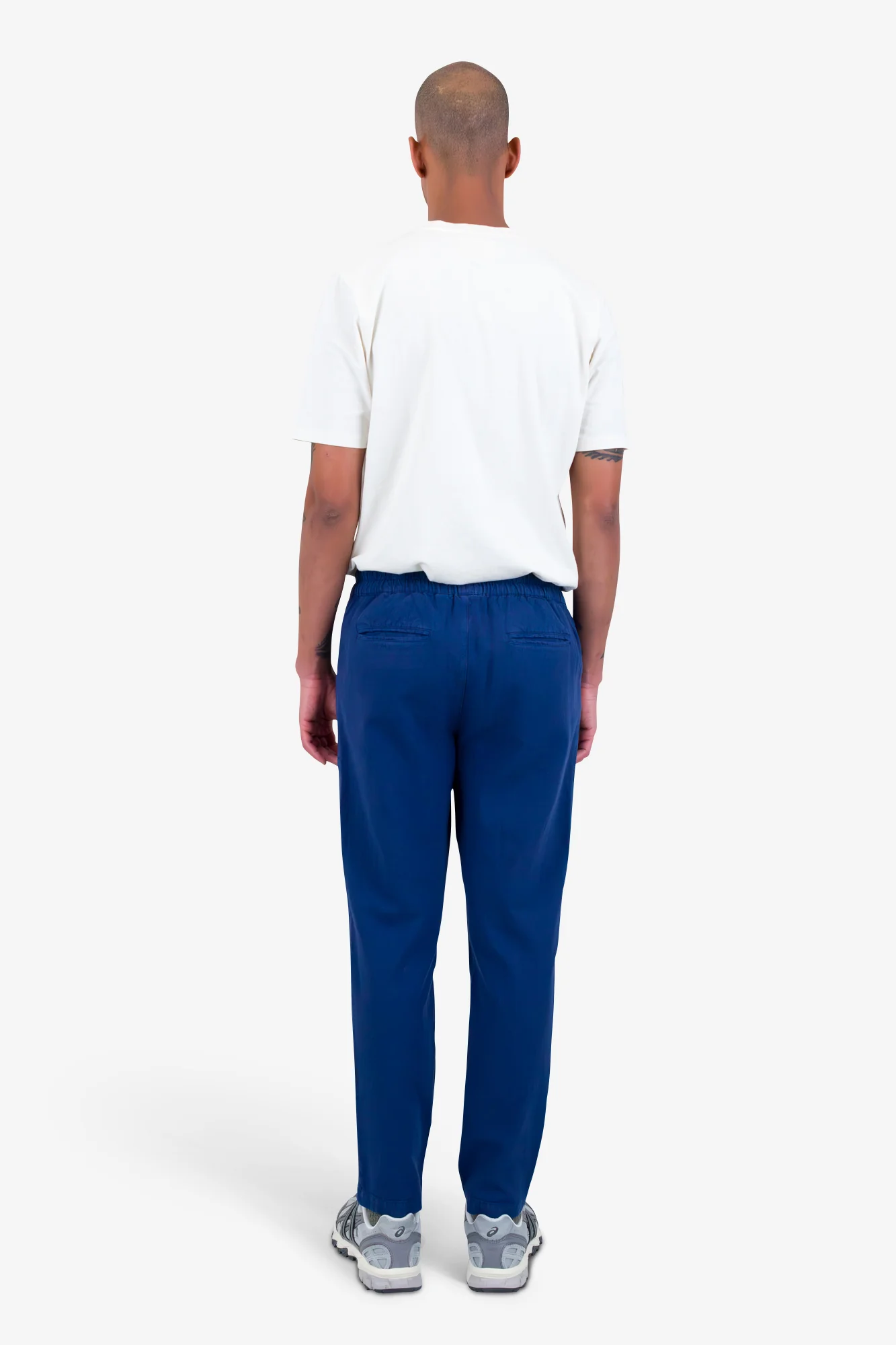 Cotton Linen Trouser - Deep Blue - Image 8