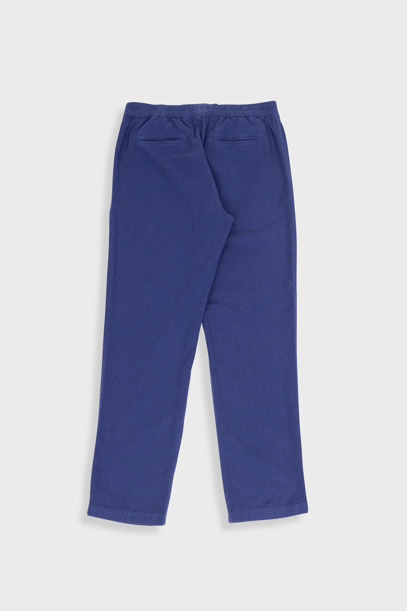 Cotton Linen Trouser - Deep Blue - Image 9