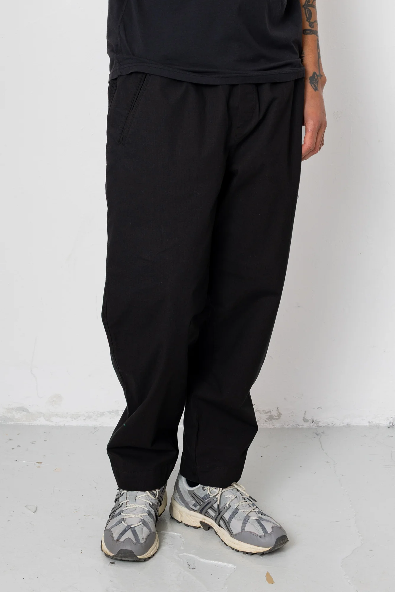 Drawcord Assembly Pant - Black Ripstop - Image 7