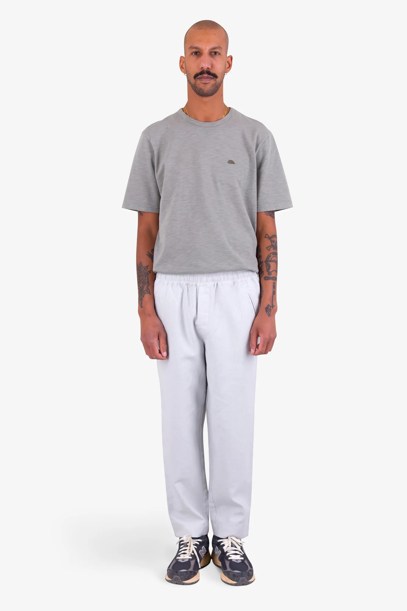 Drawcord Assembly Pant - Mineral Blue Hemp - Image 2