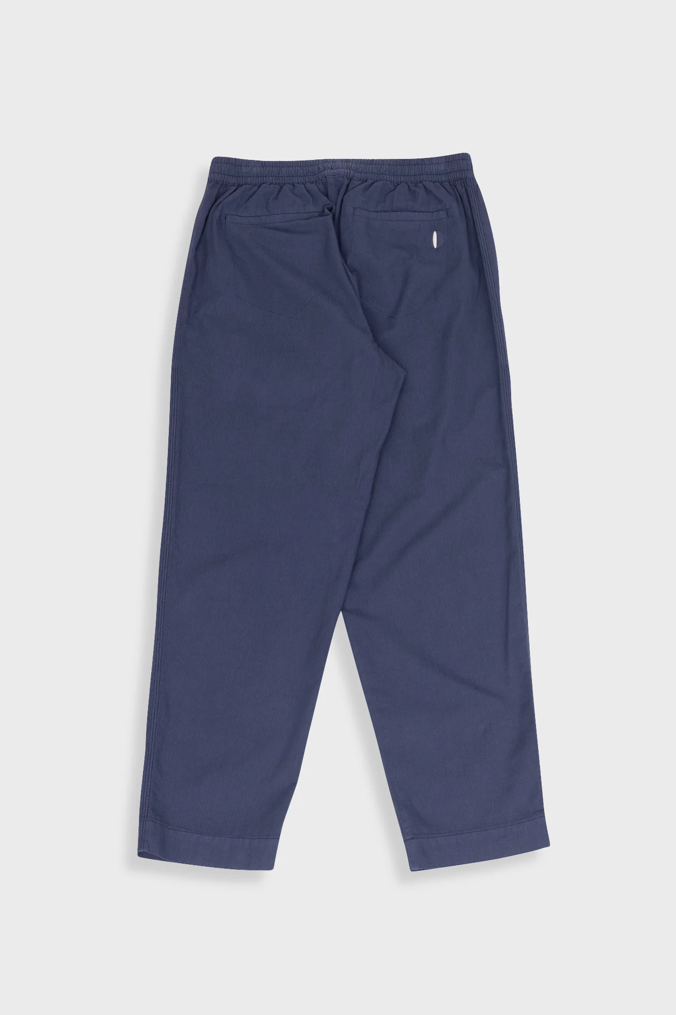 Drawcord Assembly Pant - Navy Mini Stripe - Image 9