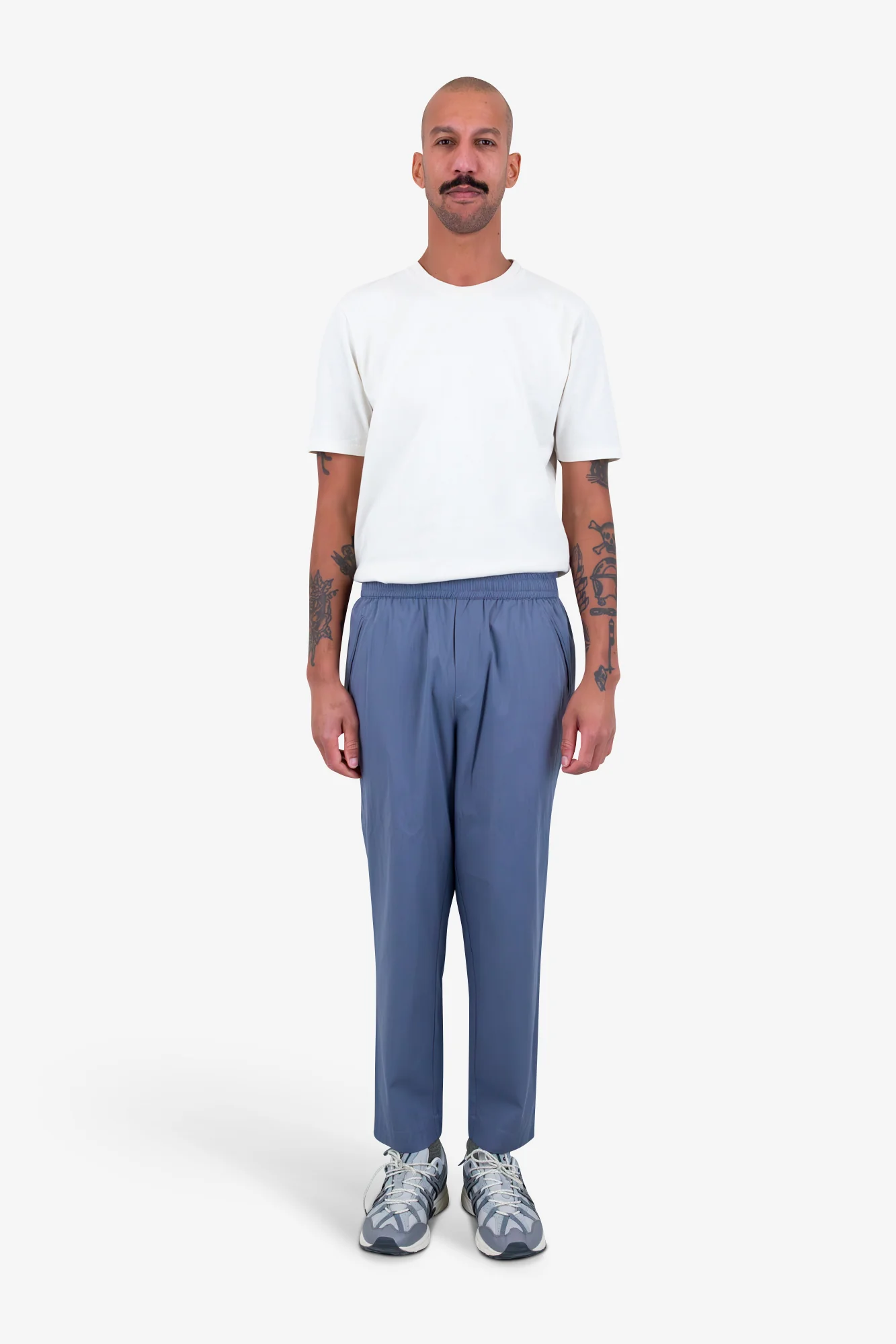 Drawcord Assembly Pant - Soft Blue - Image 2