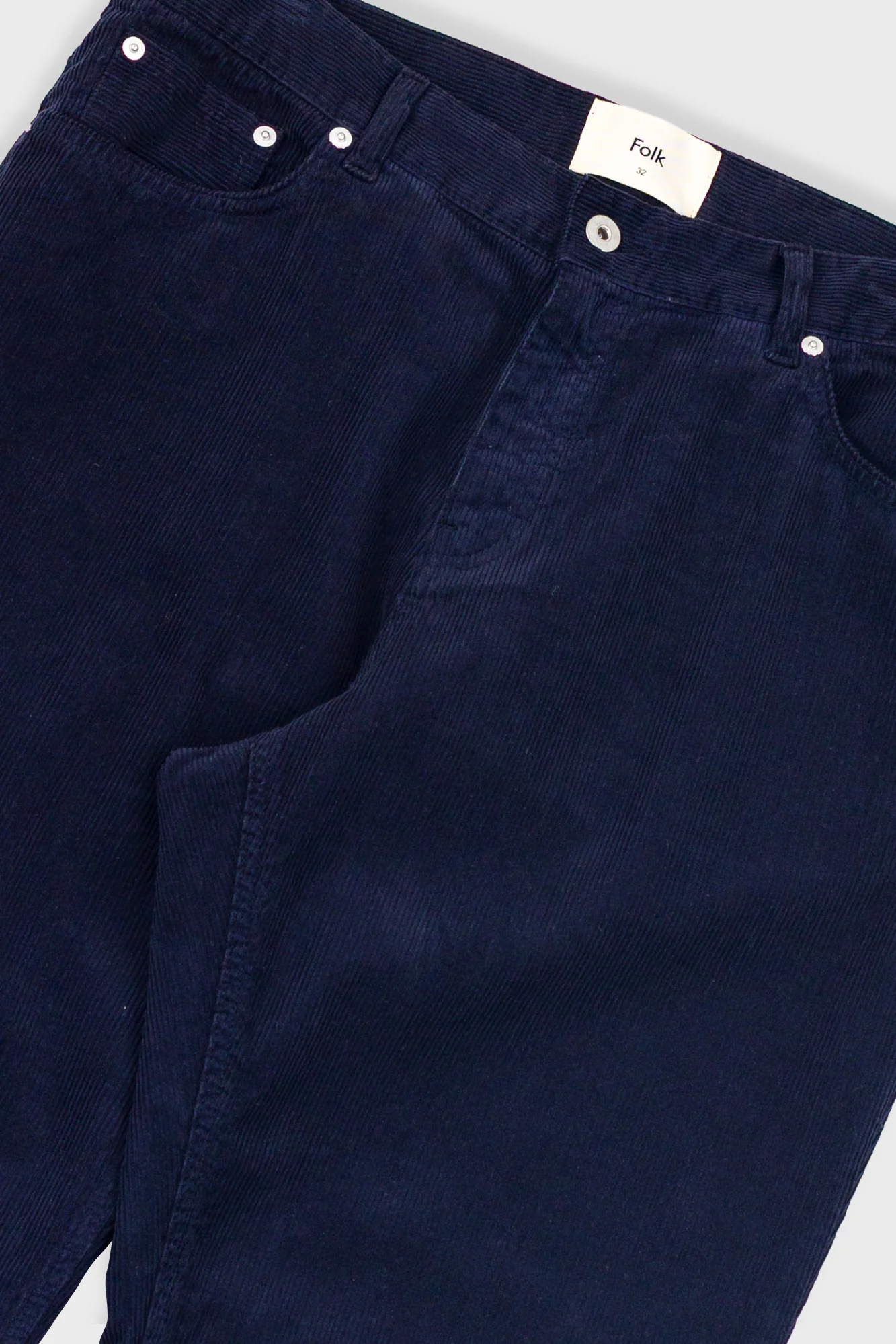 5 Pocket Trouser - Navy Cord - Image 5