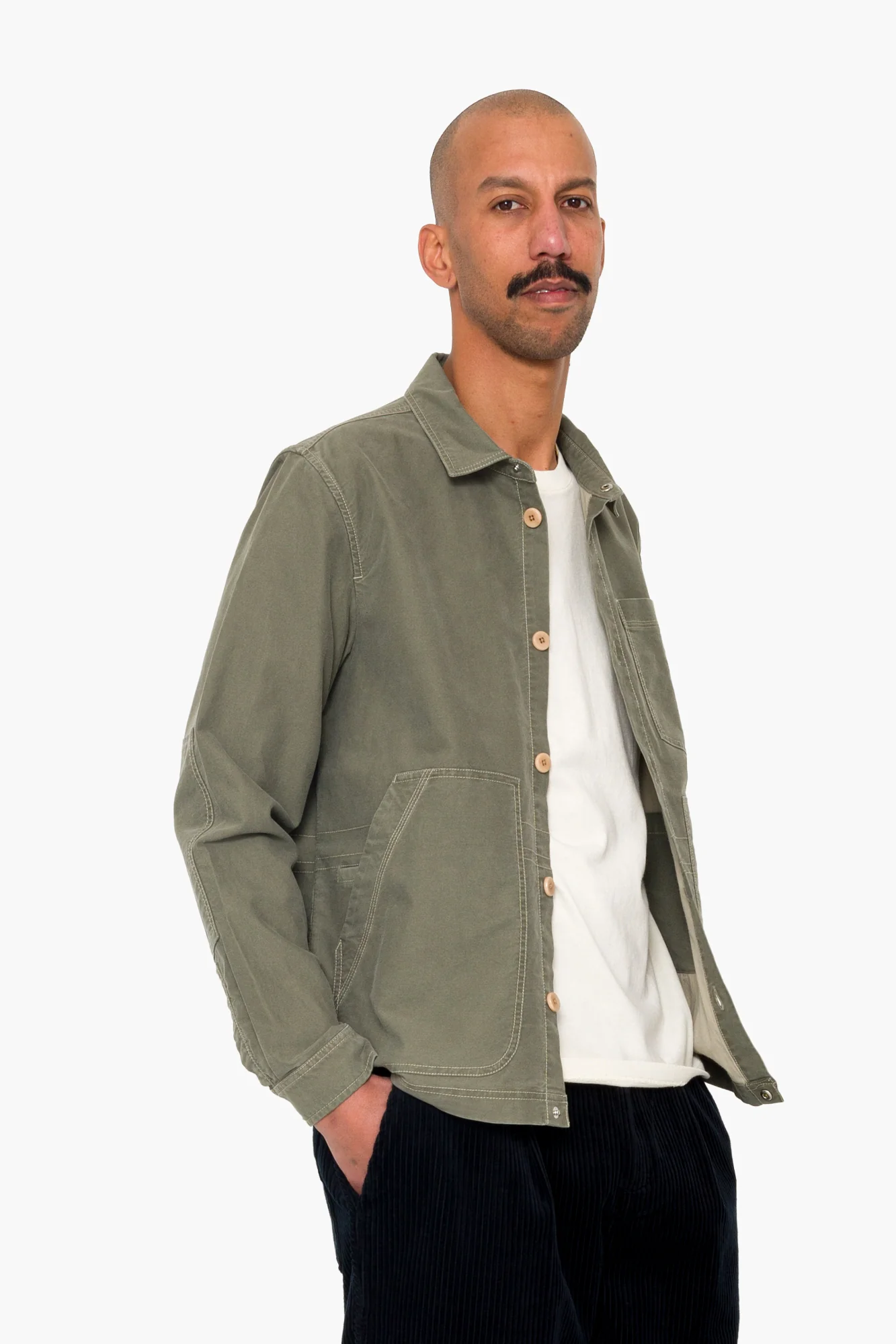 Assembly Utility Jacket - Olive Brushed - Image 6