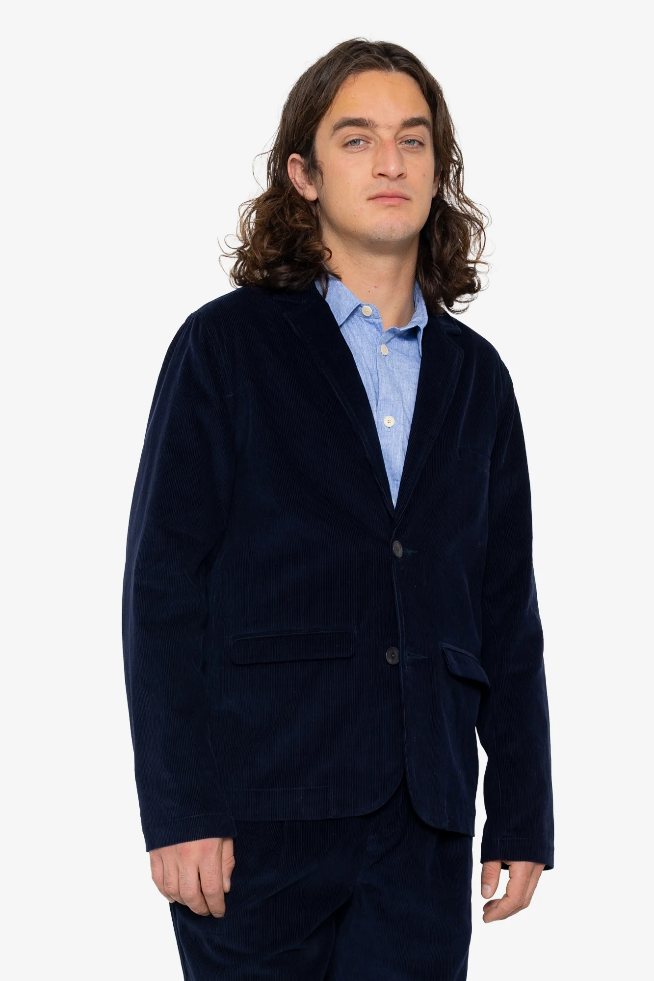 Assembly Blazer - Midnight Navy Cord - Image 5