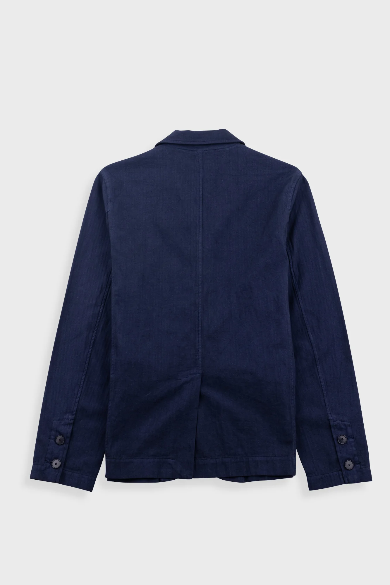 Assembly Blazer - Navy Herringbone - Image 11