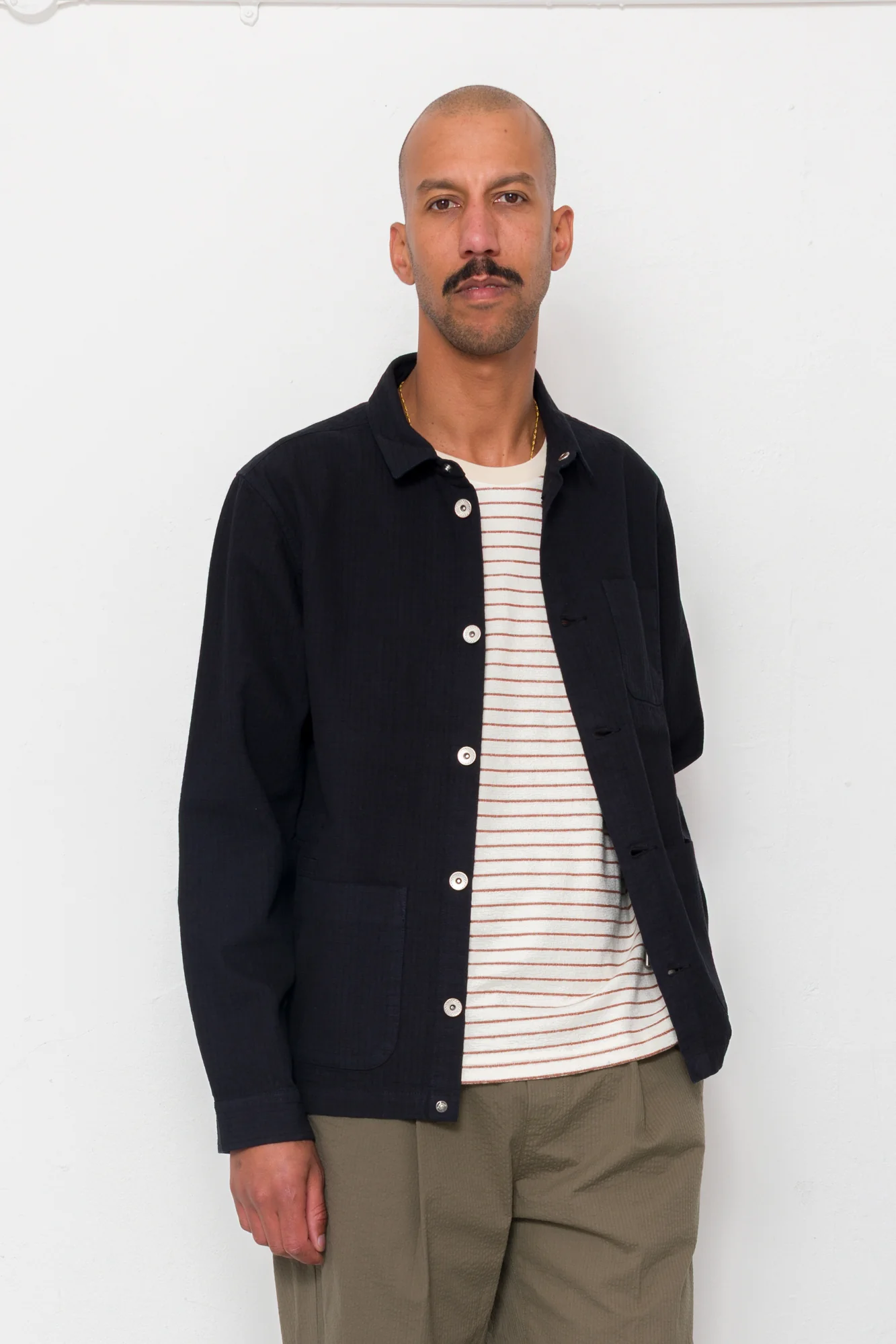 Assembly Jacket - Black Chunky Ripstop - Image 2