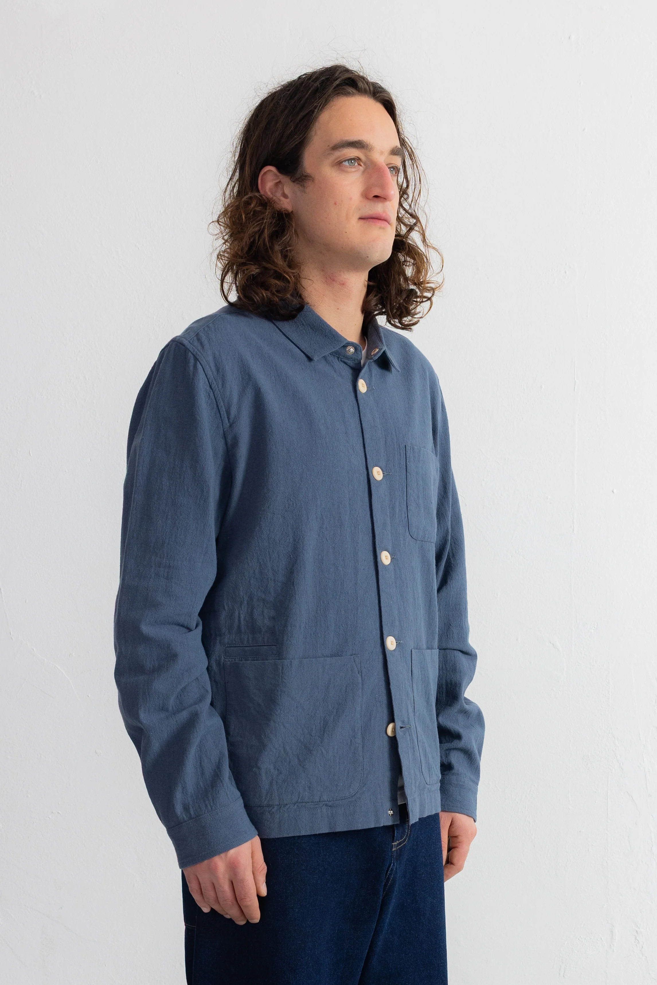 Assembly Jacket - Blue Canvas - Image 2