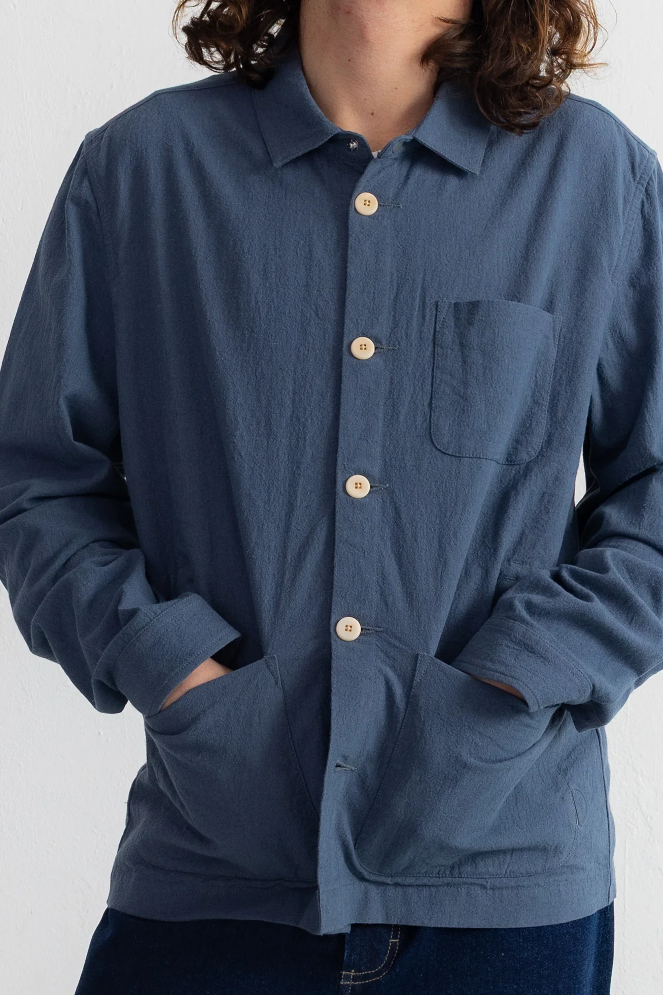 Assembly Jacket - Blue Canvas - Image 5