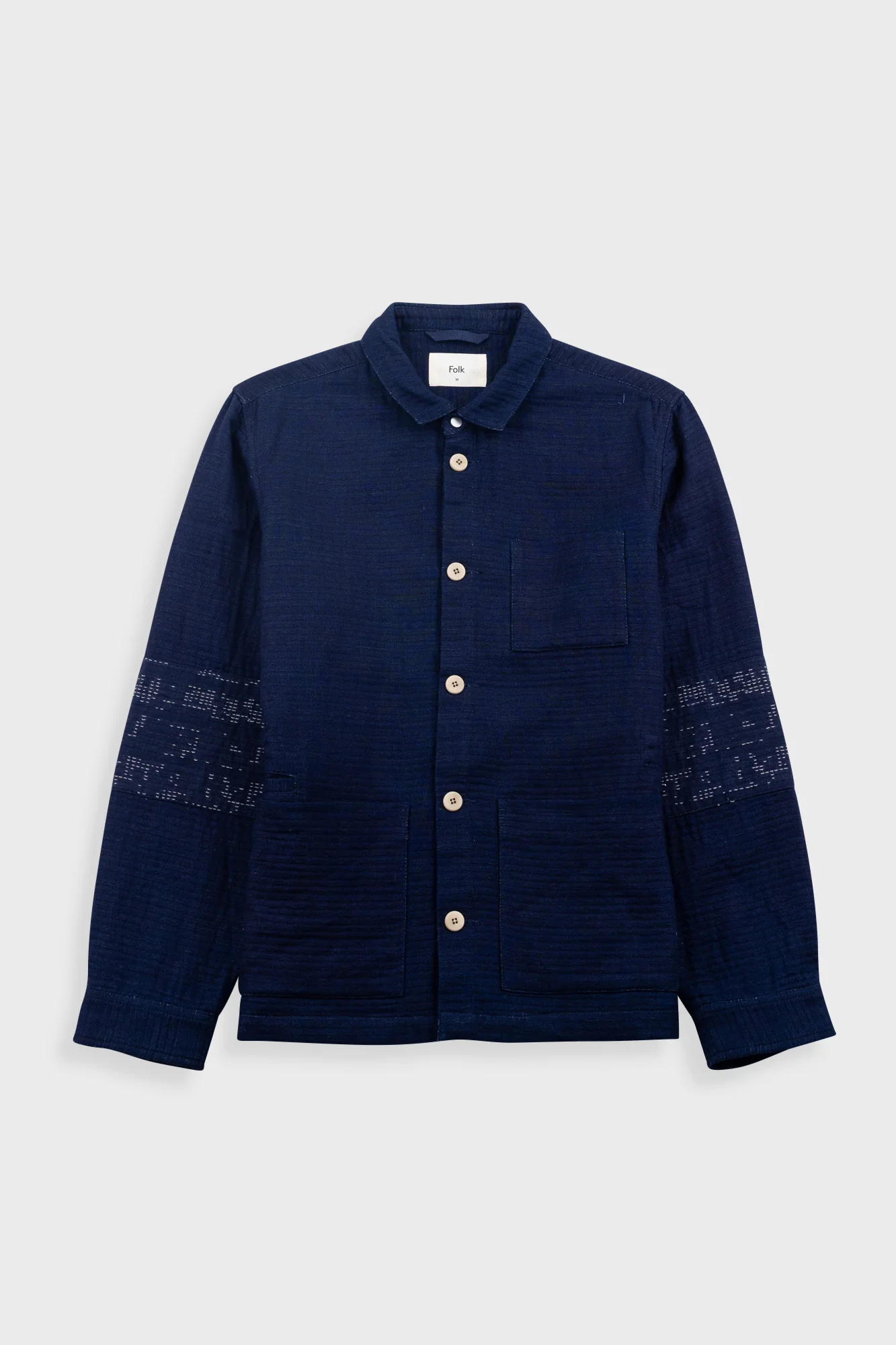 Assembly Jacket - Indigo Texture