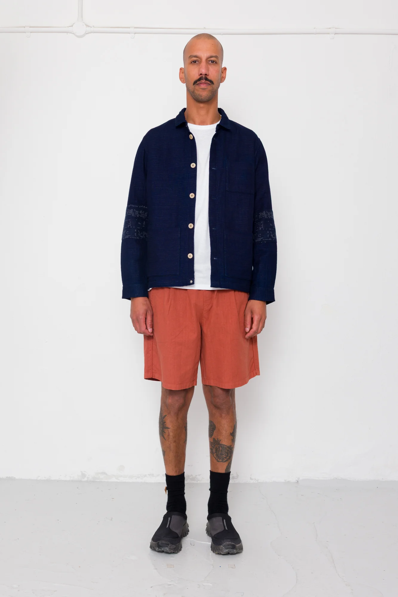 Assembly Jacket - Indigo Texture - Image 4