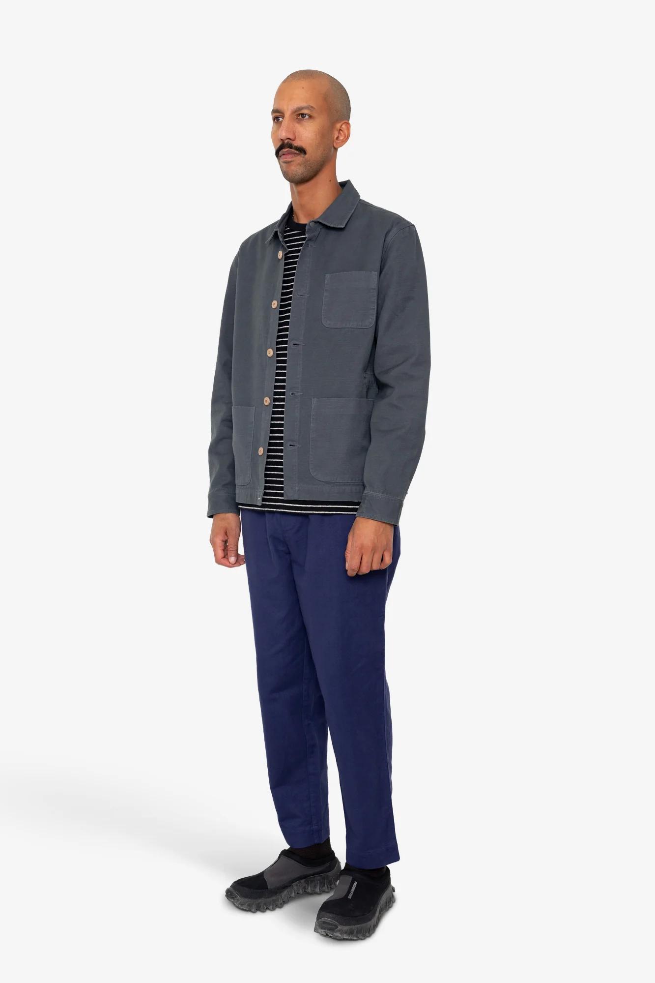 Assembly Jacket - Soft Black Slub - Image 3