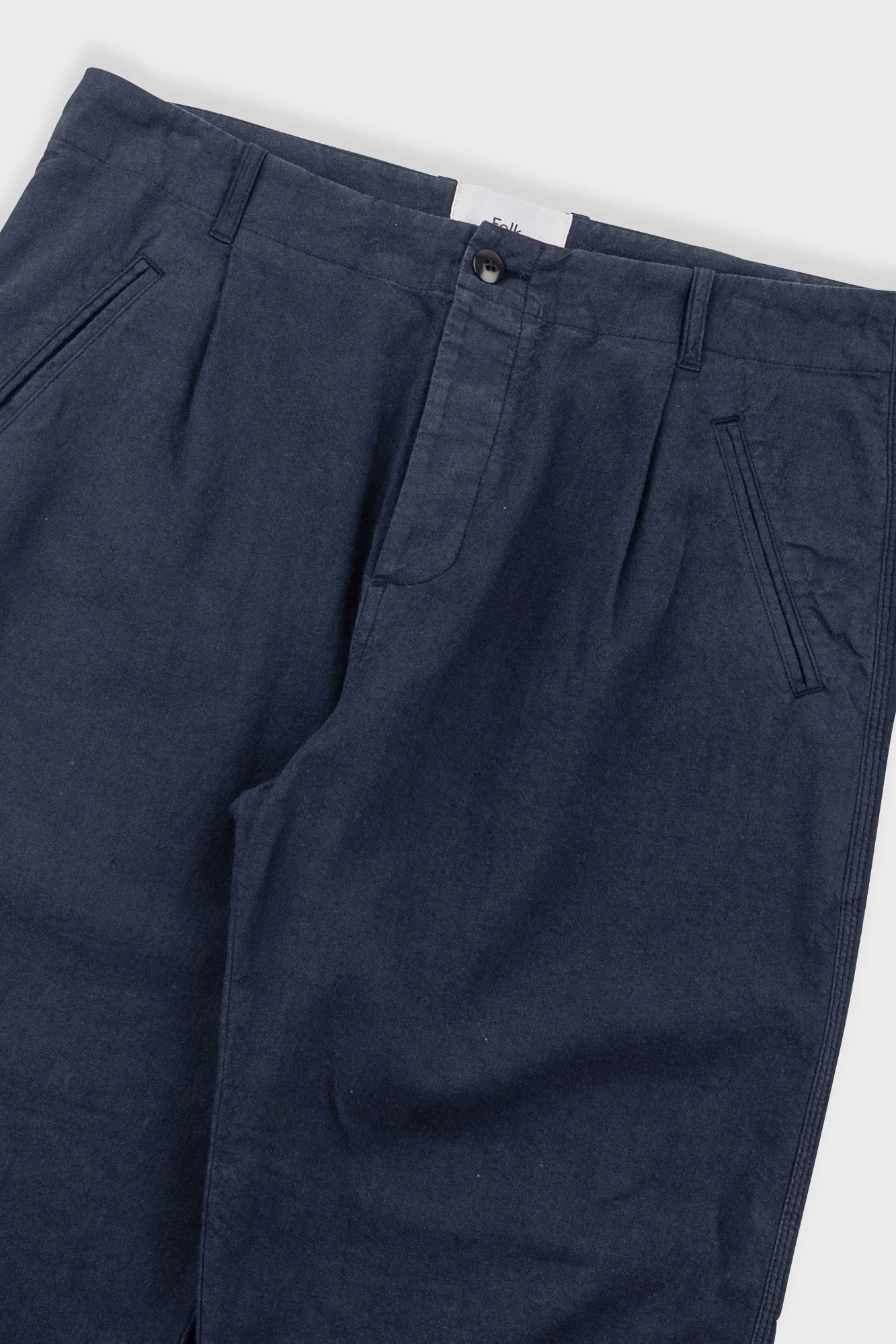 Assembly Pant - Dark Navy Cotton Linen - Image 4