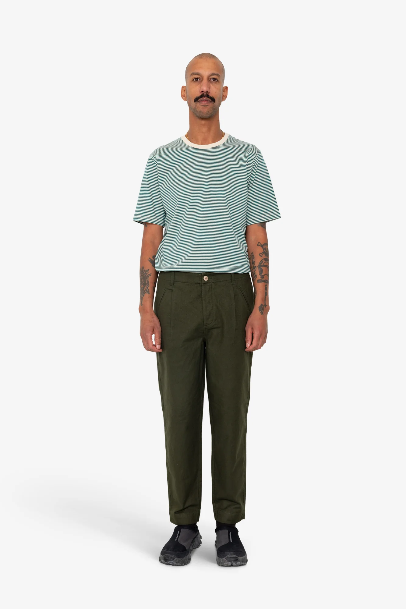 Assembly Pant - Dark Olive Moleskin - Image 2