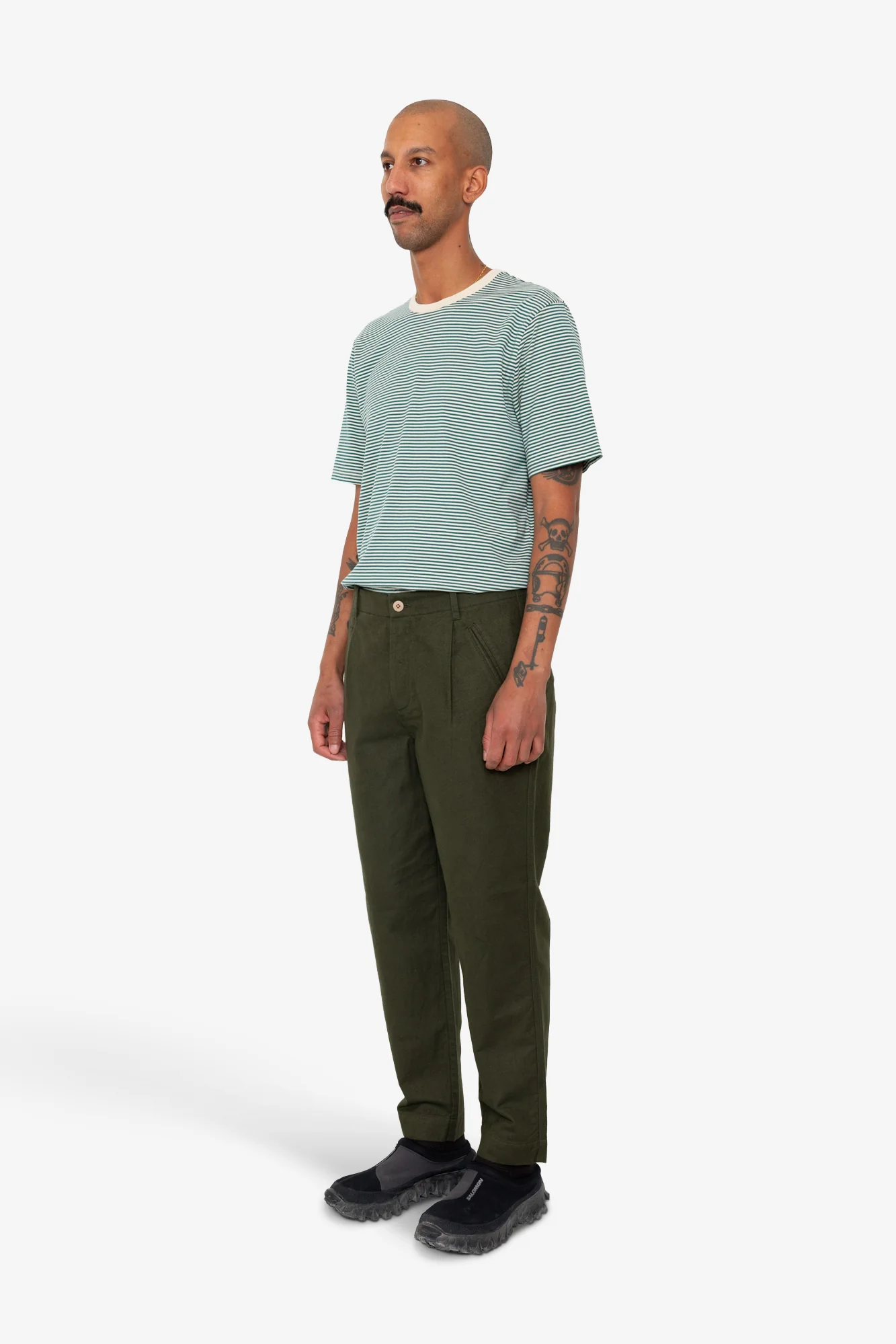 Assembly Pant - Dark Olive Moleskin - Image 3
