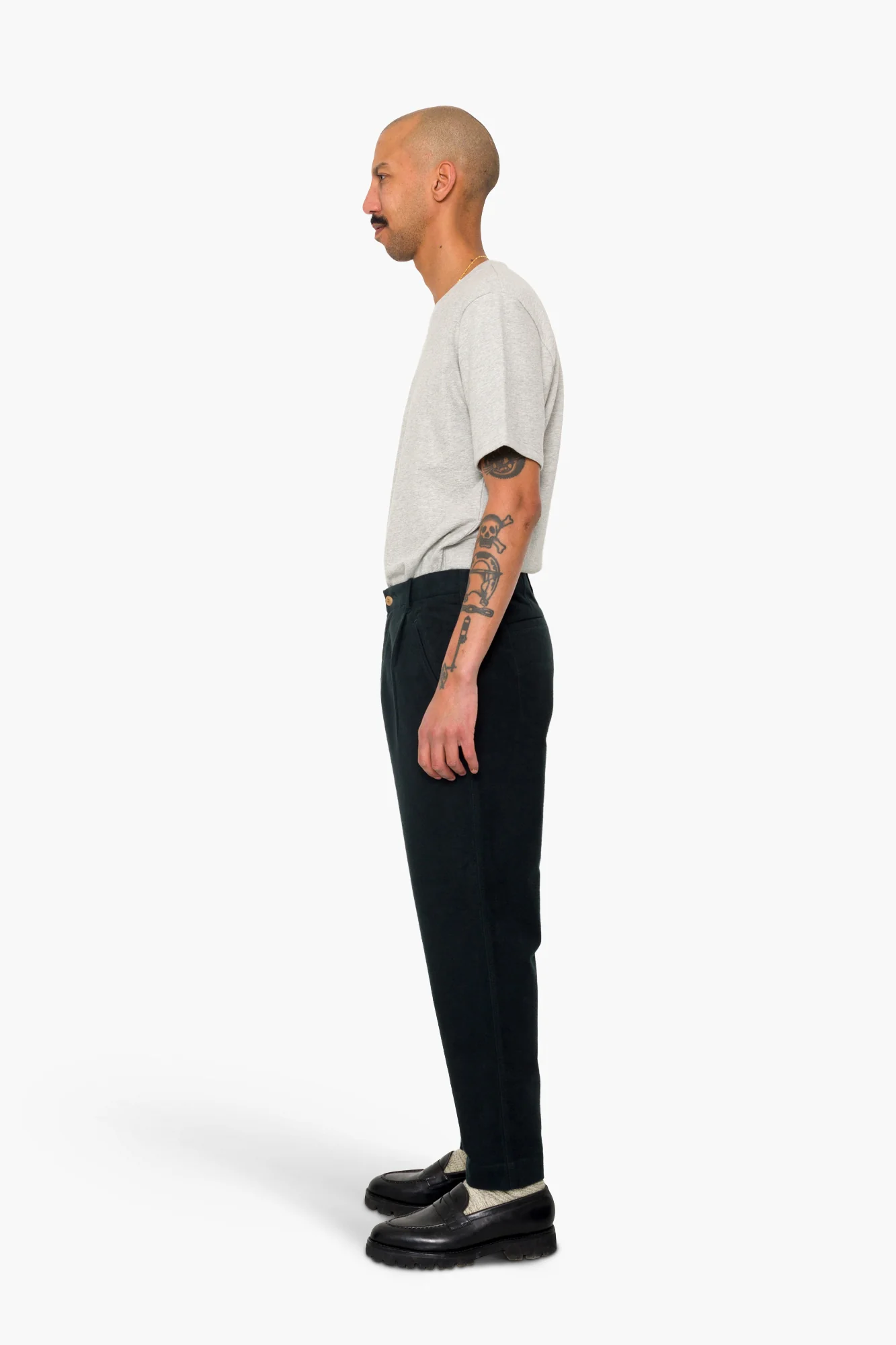 Assembly Pant - Deep Green Moleskin - Image 4