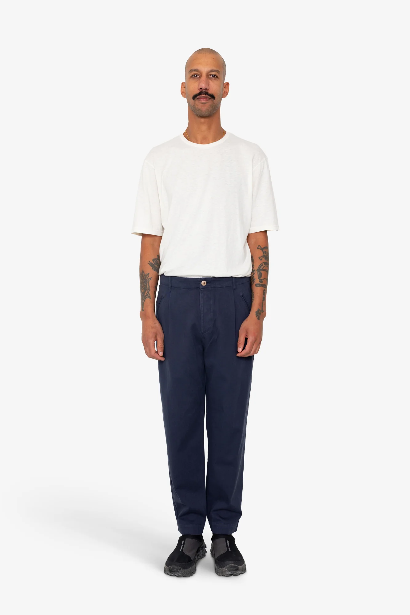 Assembly Pant - Deep Navy Brushed Twill - Image 2