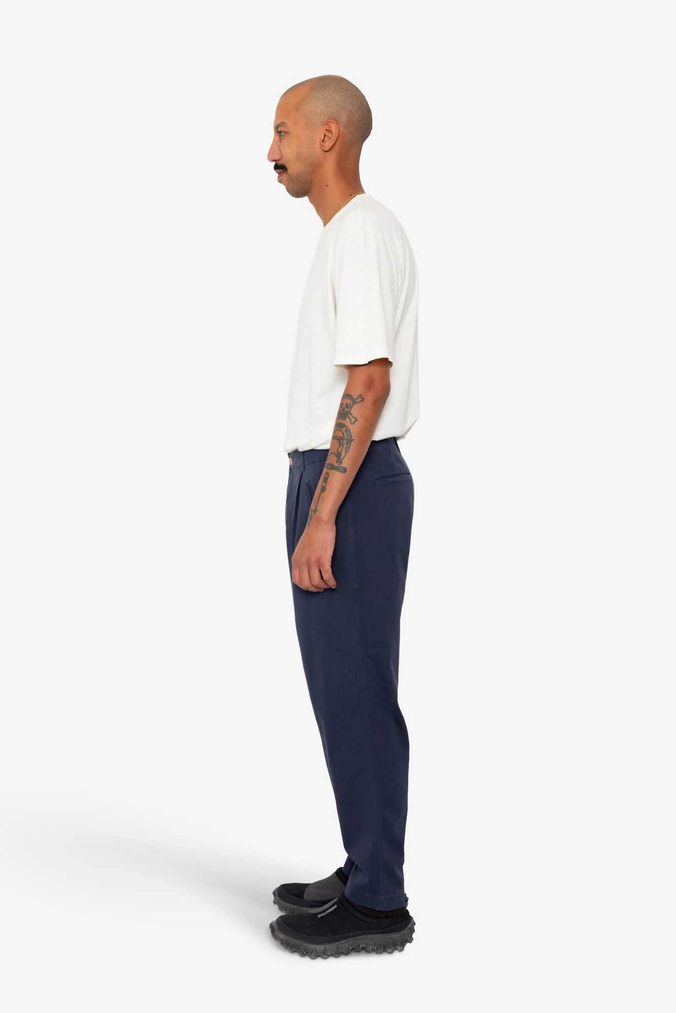 Assembly Pant - Deep Navy Brushed Twill - Image 4
