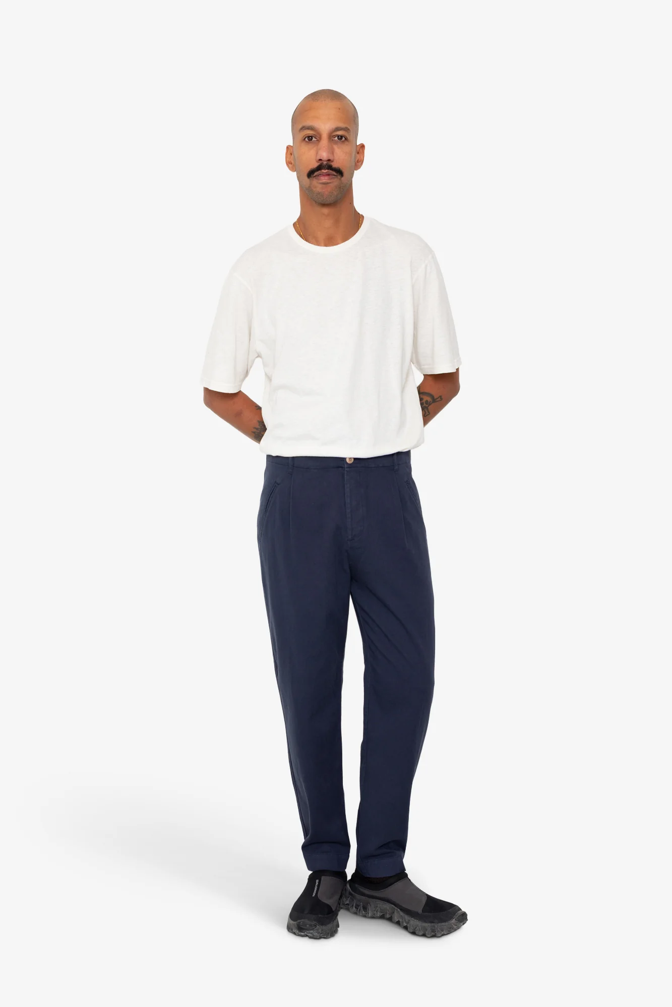 Assembly Pant - Deep Navy Brushed Twill - Image 7
