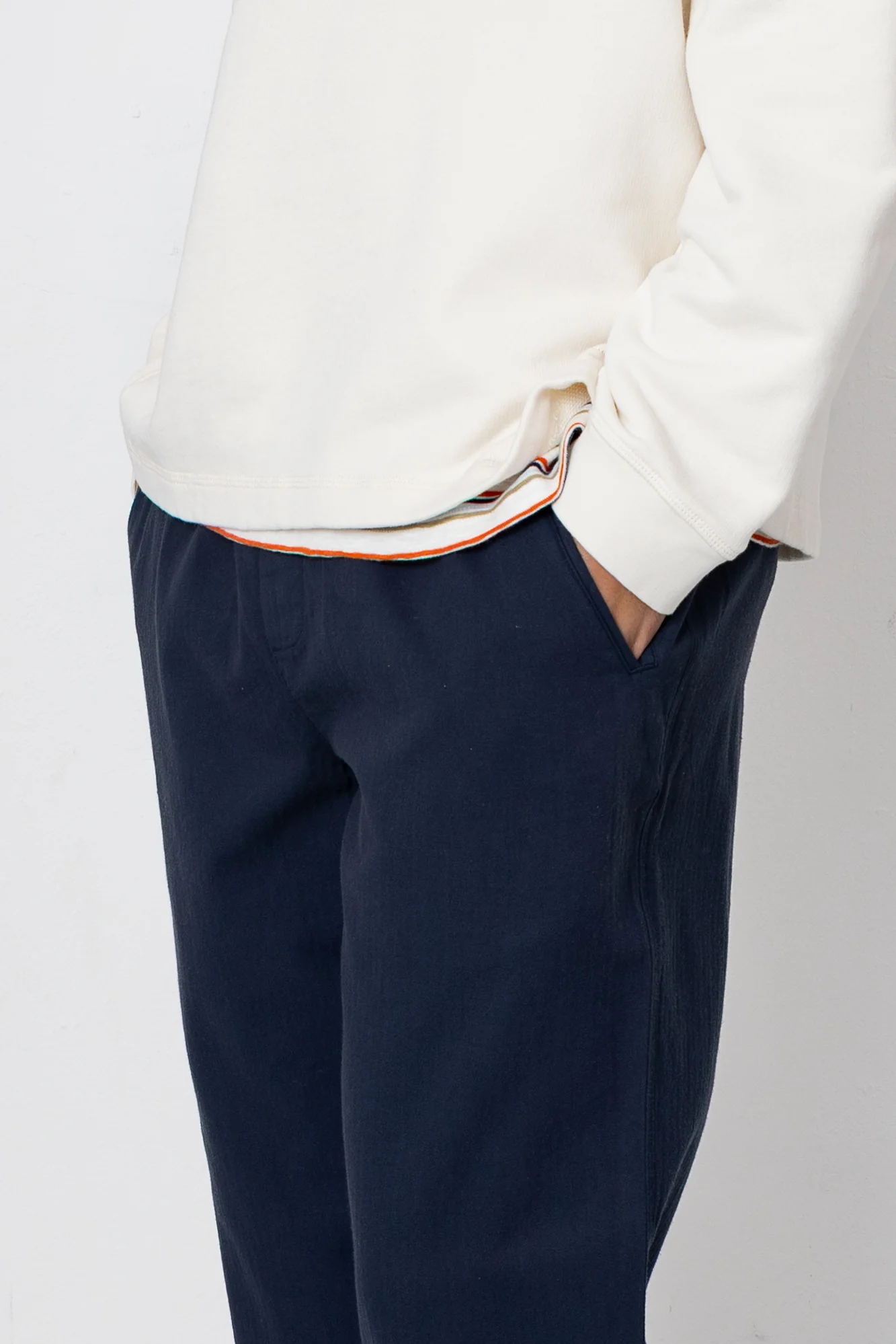 Assembly Pant - Navy Herringbone - Image 4