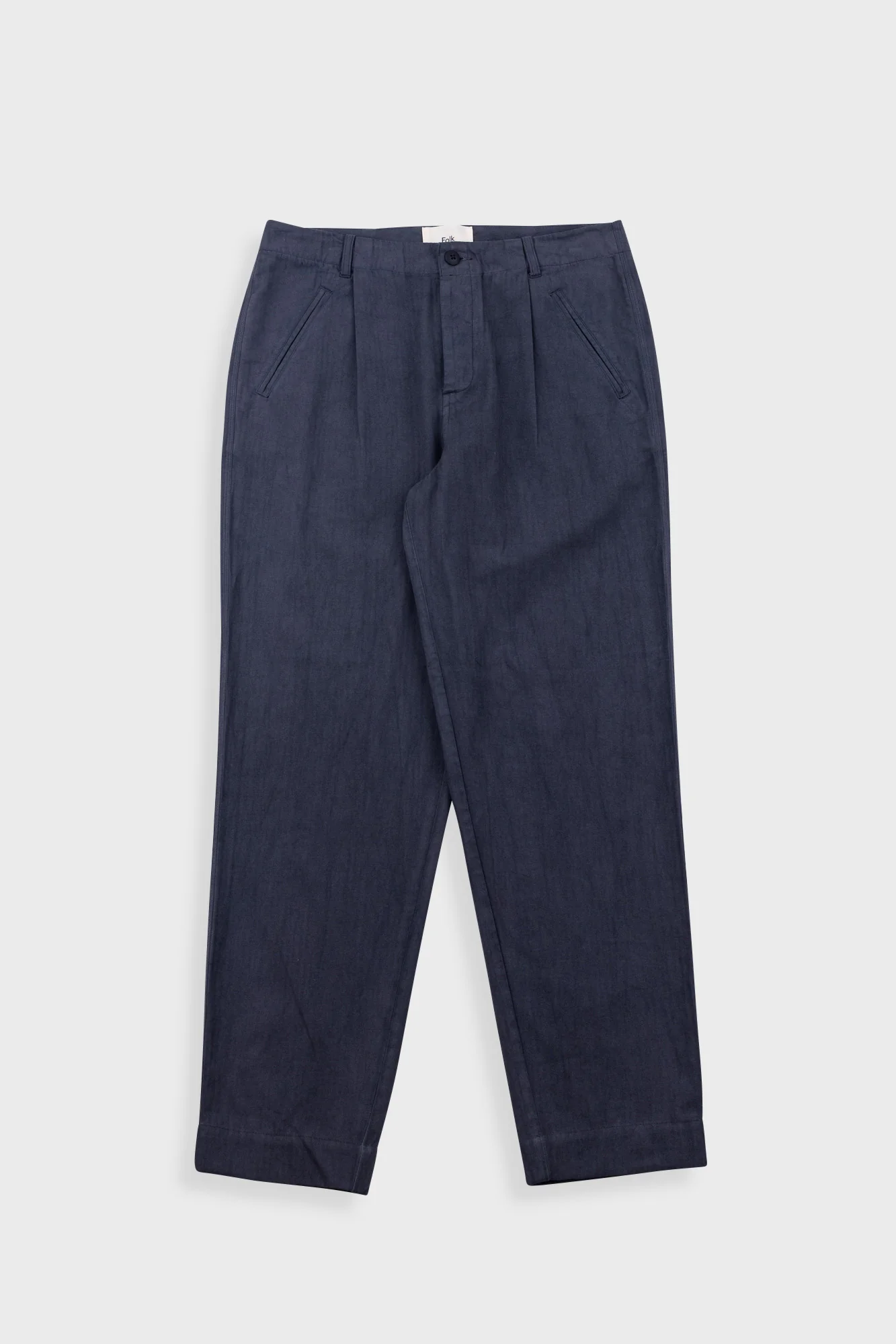 Assembly Pant - Slate Blue Herringbone