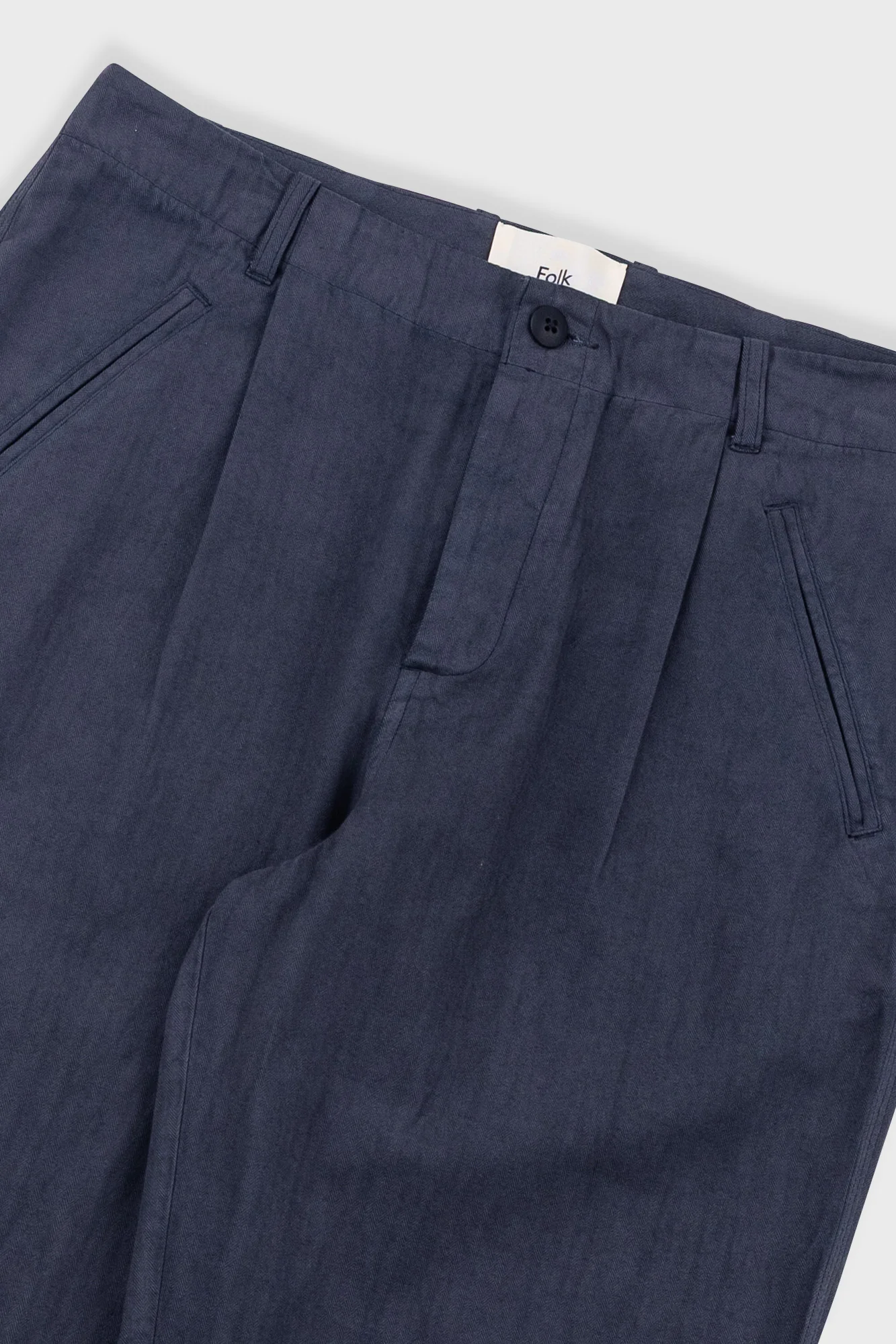 Assembly Pant - Slate Blue Herringbone - Image 5