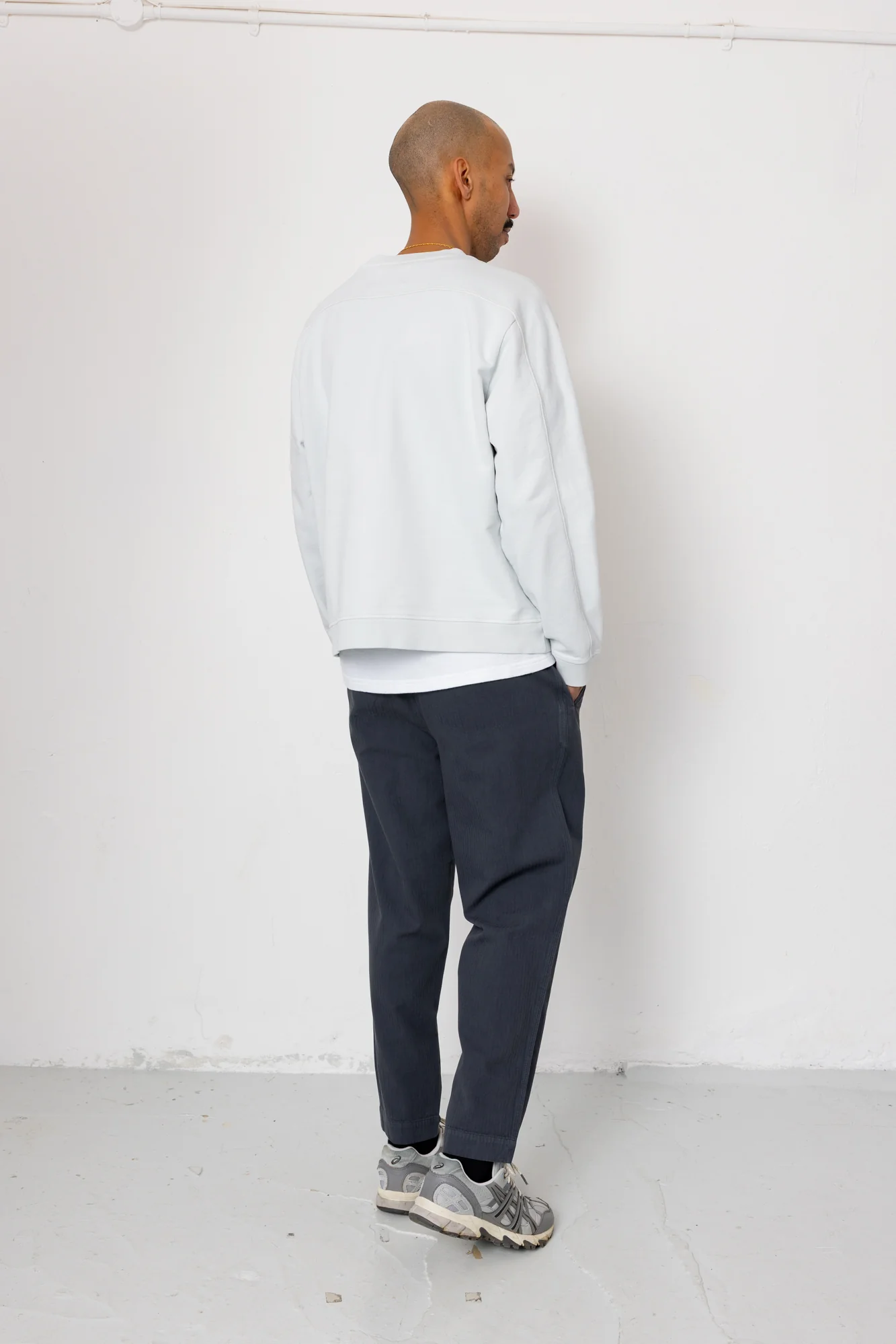 Assembly Pant - Slate Blue Herringbone - Image 7