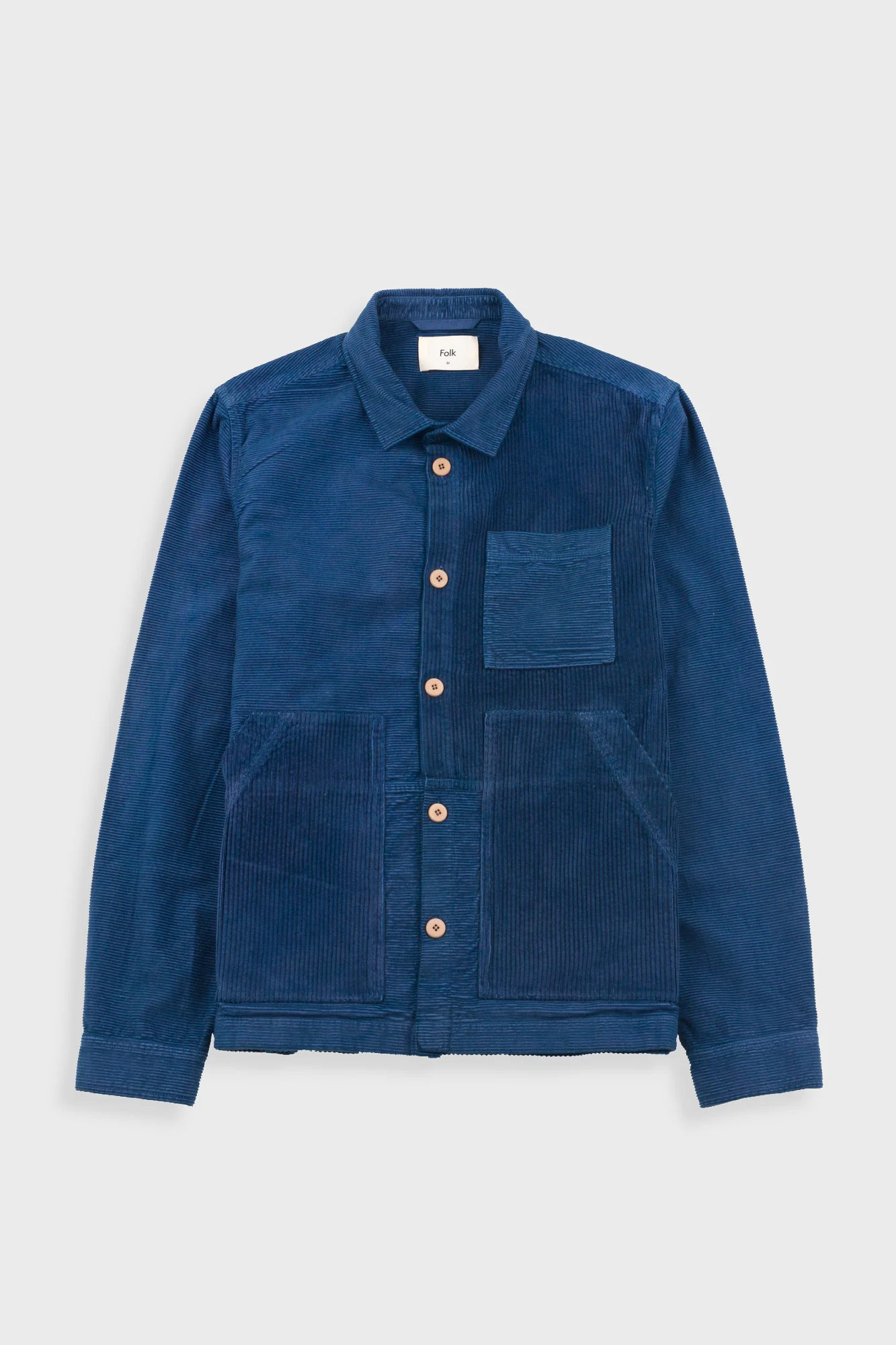 Assembly Worker Jacket - Soft Blue Cord Mix