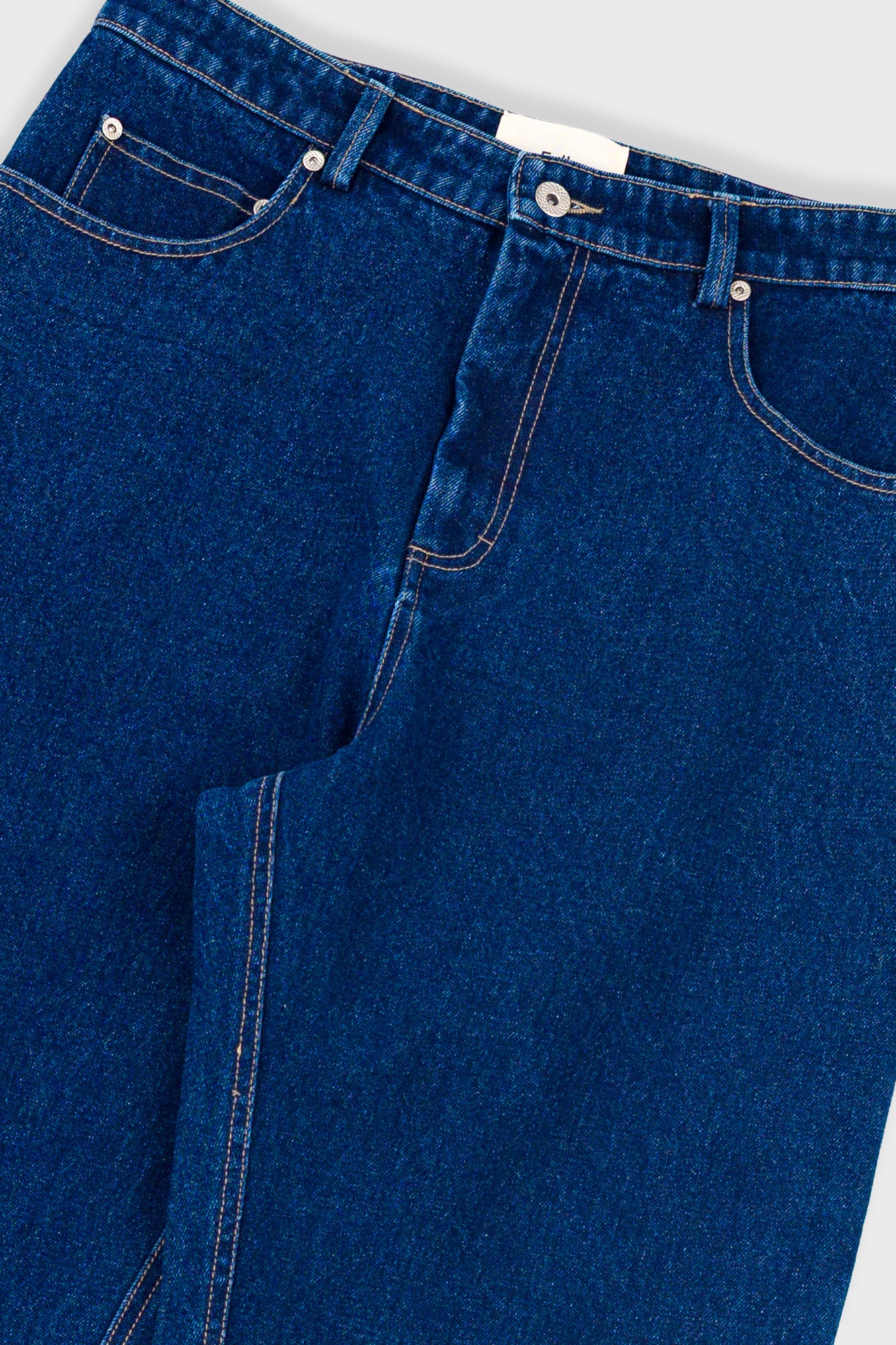 Barrel Leg Trouser - Deep Denim - Image 5