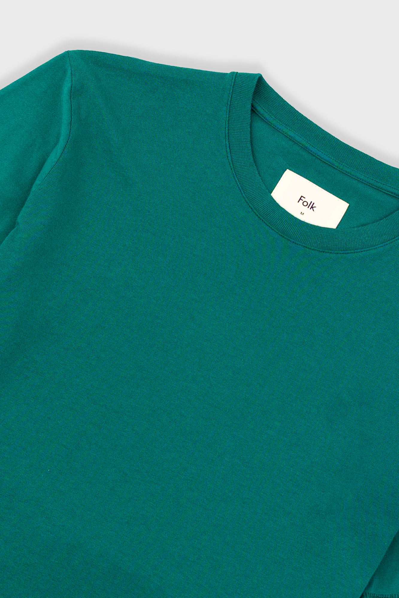 Contrast Sleeve T-Shirt - Phthalo Green - Image 5