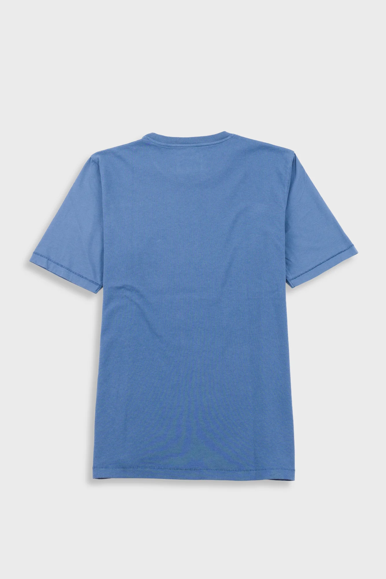 Contrast Sleeve T-Shirt - Soft Blue - Image 8